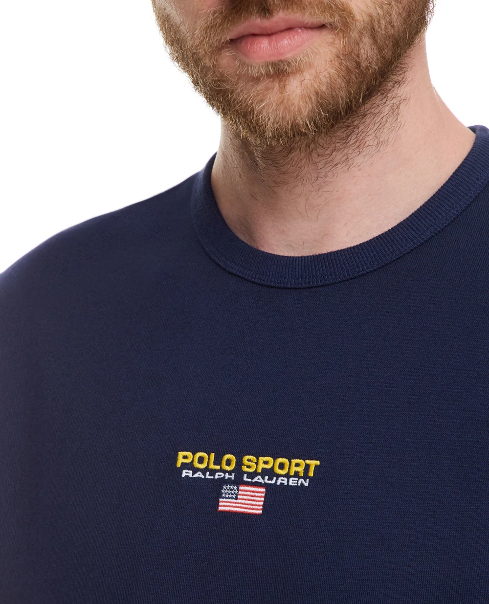 Футболка Polo Ralph Lauren 710836755005, синий цвет • Купить в интернет-магазине Kameron