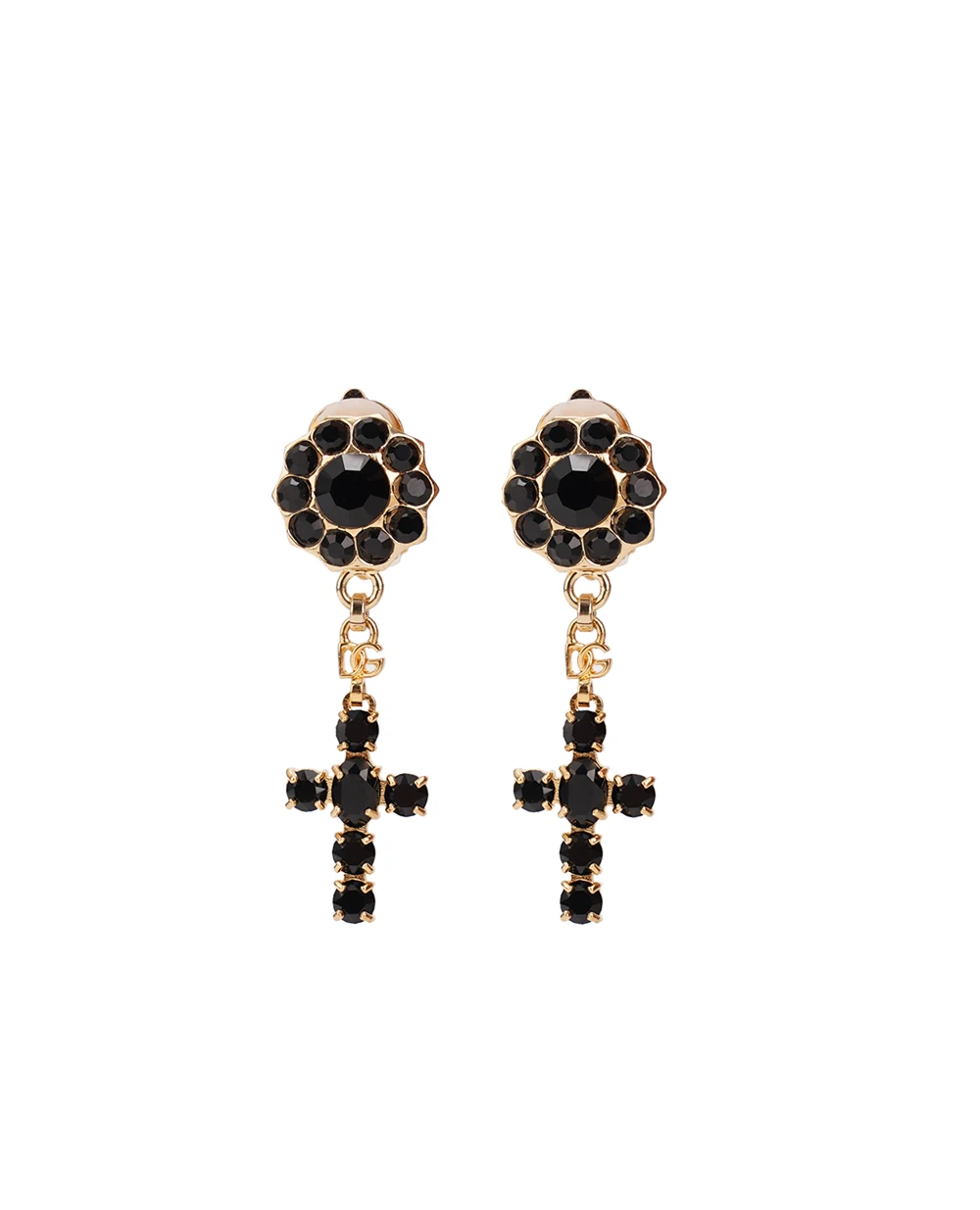 Сережки Dolce&Gabbana WEQ6D2-W1111, золотий колір • Купити в інтернет-магазині Kameron