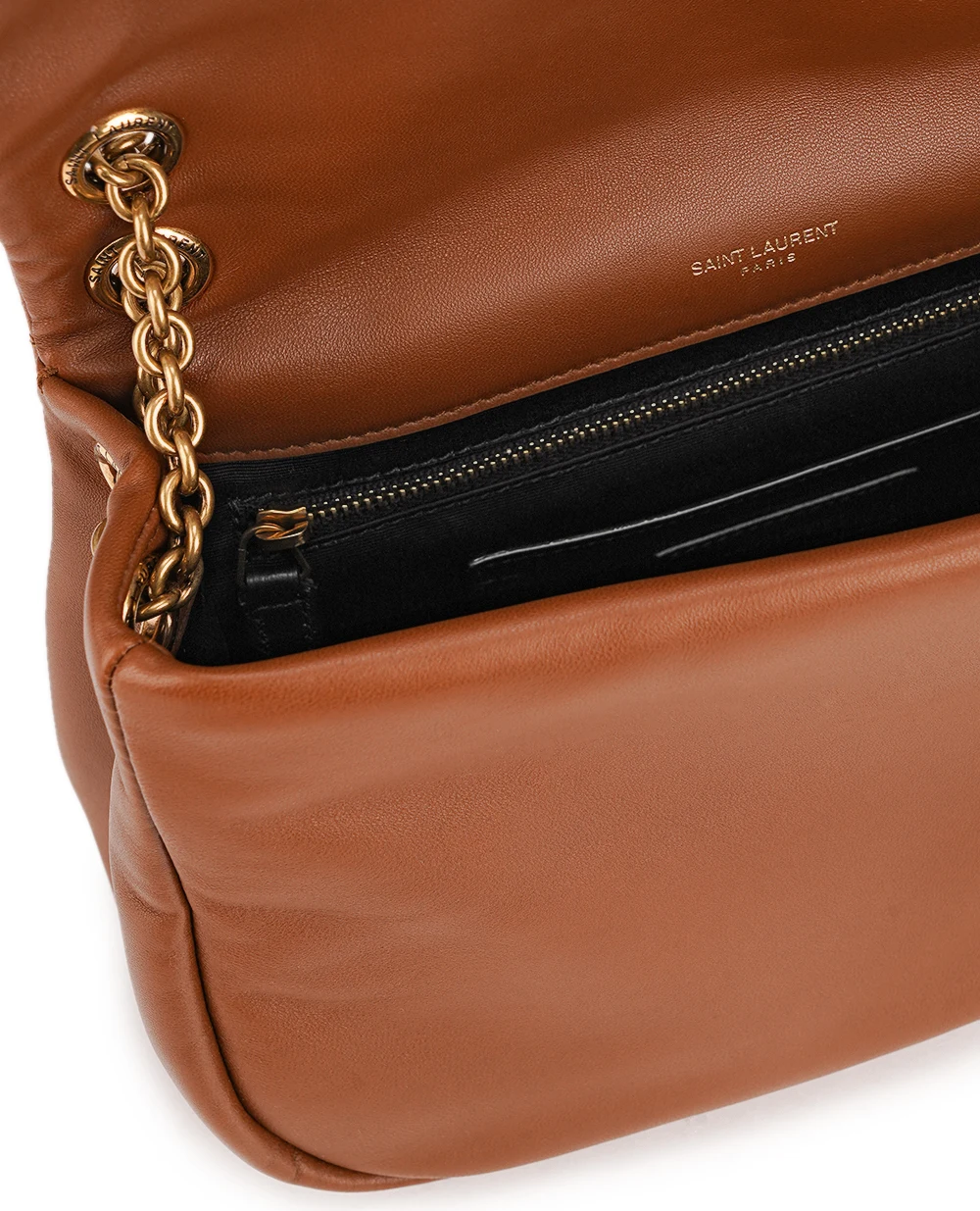 Кожаная сумка Jamie Small Saint Laurent 763475-AAB32, коричневый цвет • Купить в интернет-магазине Kameron