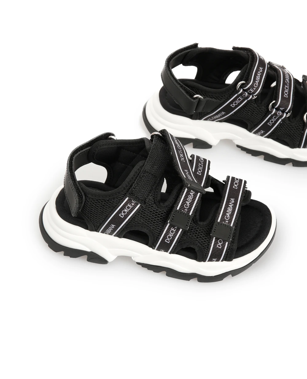 Сандалии Bambino Dolce&Gabbana Kids DA0971-AO239-S, черный цвет • Купить в интернет-магазине Kameron