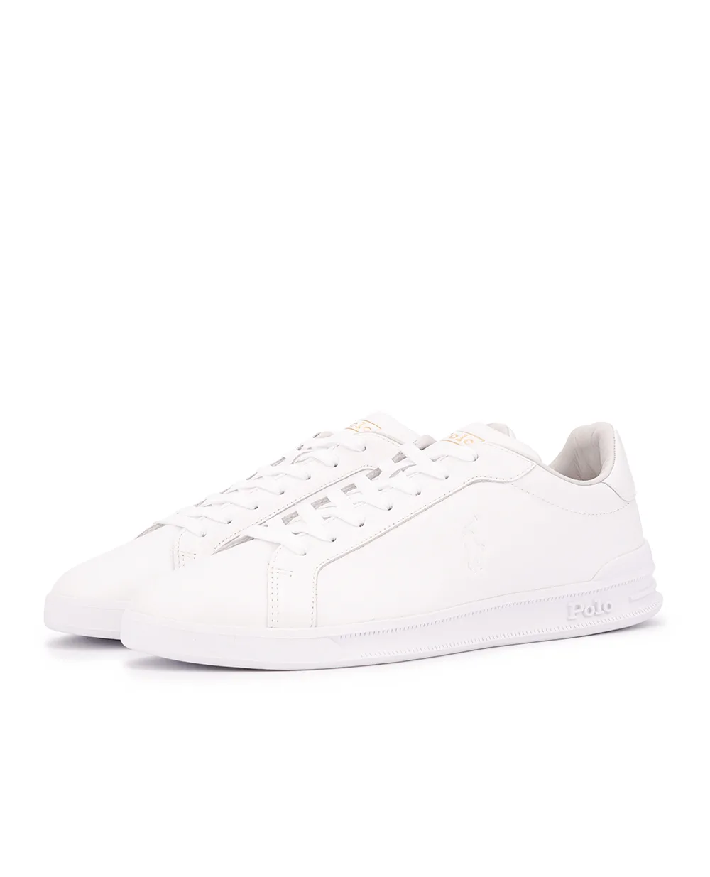 Кеды Heritage Court II Polo Ralph Lauren 809845110002, белый цвет • Купить в интернет-магазине Kameron