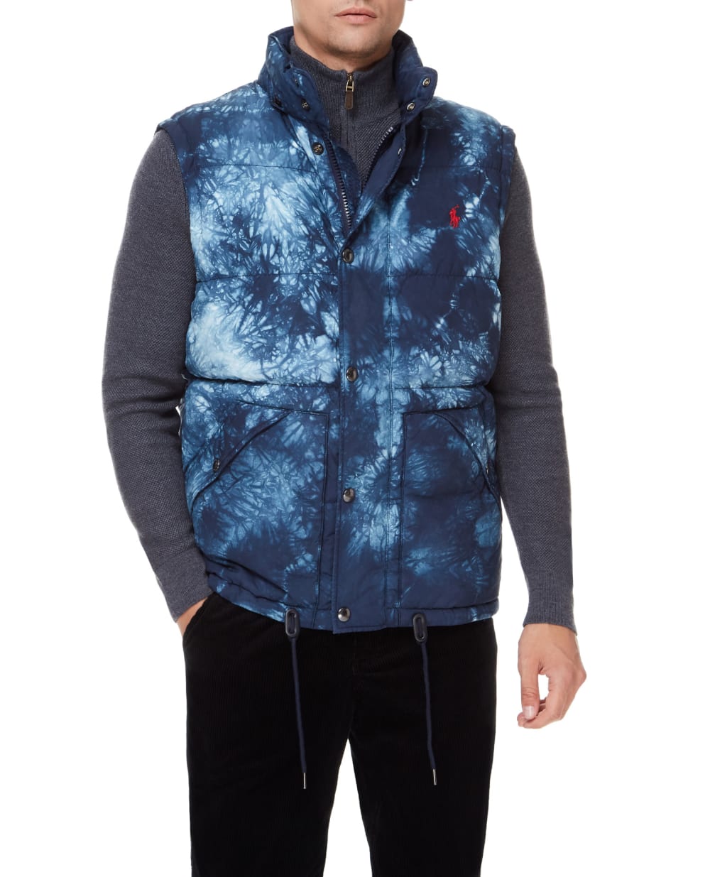 Пуховик Polo Ralph Lauren 710847110001, синий цвет • Купить в интернет-магазине Kameron