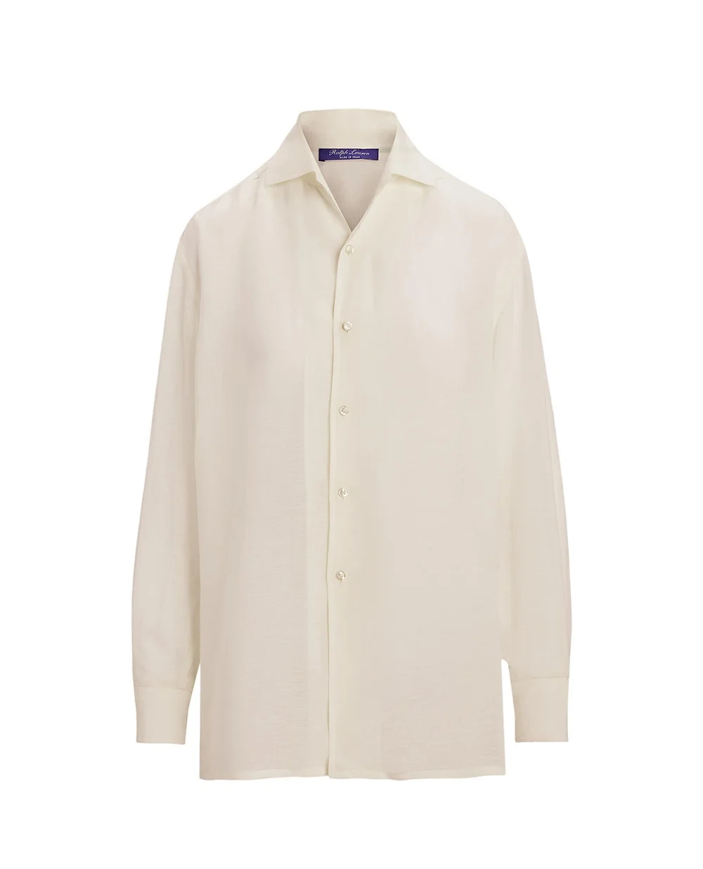 Рубашка Ralph Lauren Collection 290934312003, кремовый цвет • Купить в интернет-магазине Kameron
