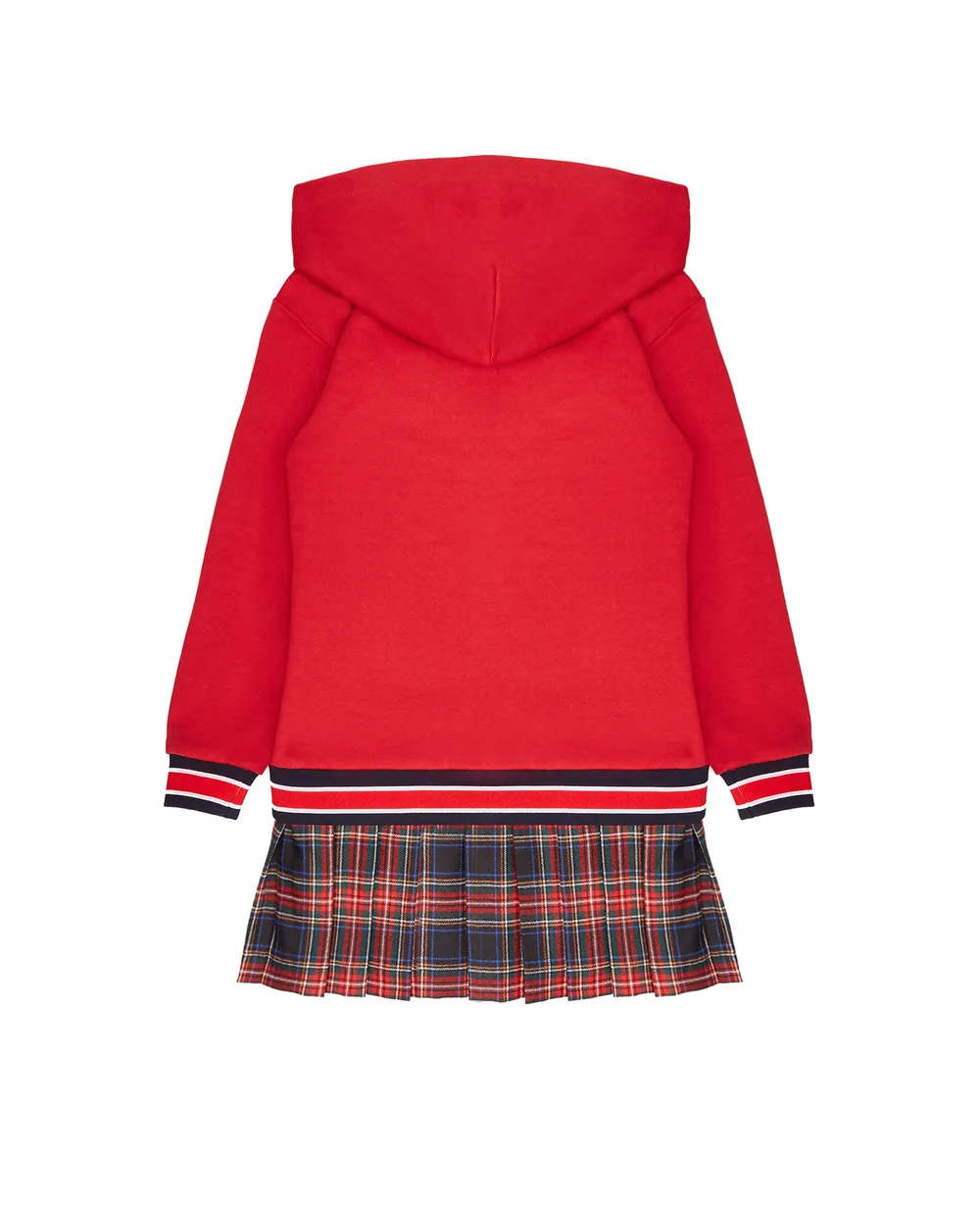 Платье Dolce&Gabbana Kids L5JD1Z-G7WWE-S, красный цвет • Купить в интернет-магазине Kameron