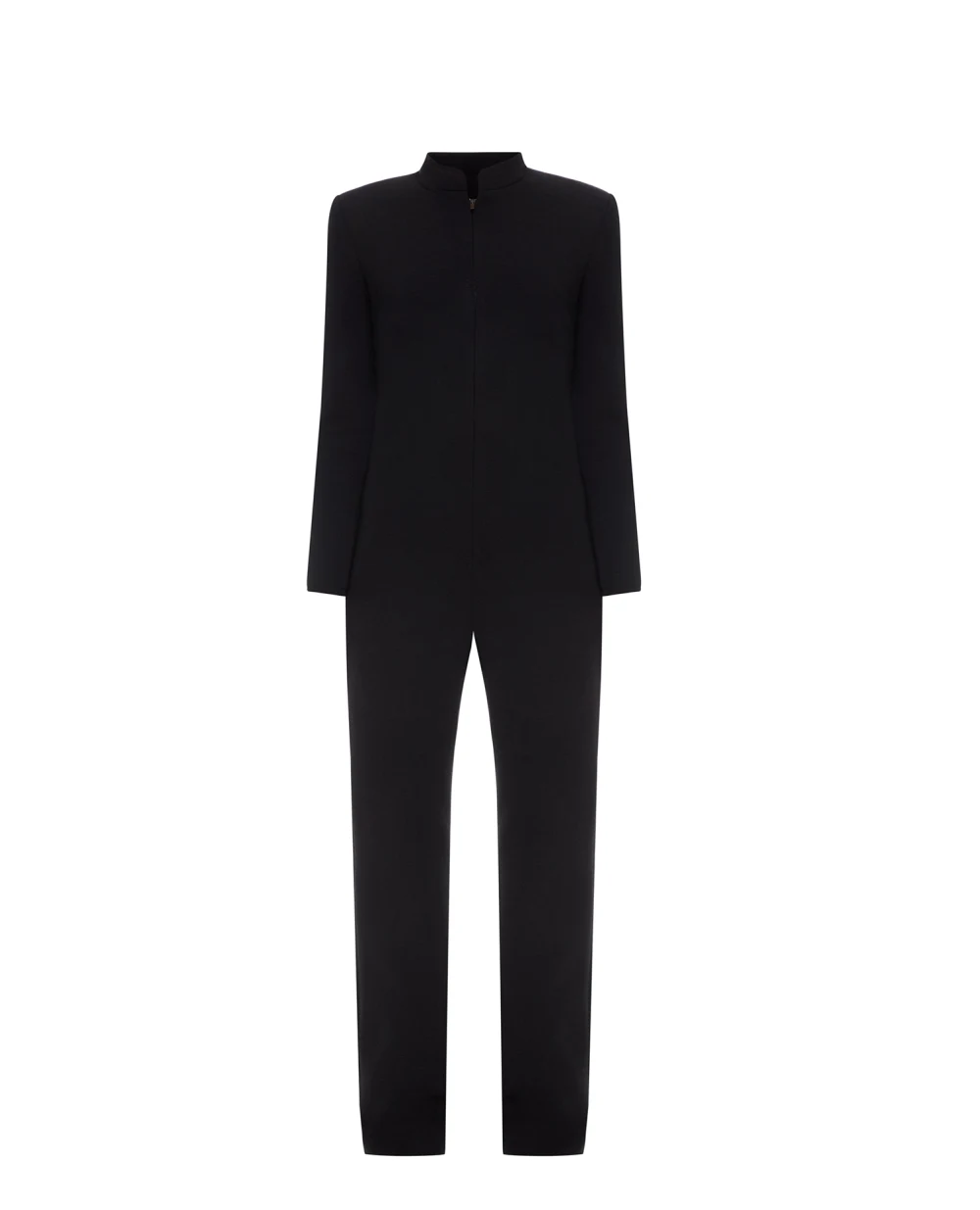 Шерстяной комбинезон Saint Laurent 657666-Y288V, черный цвет • Купить в интернет-магазине Kameron