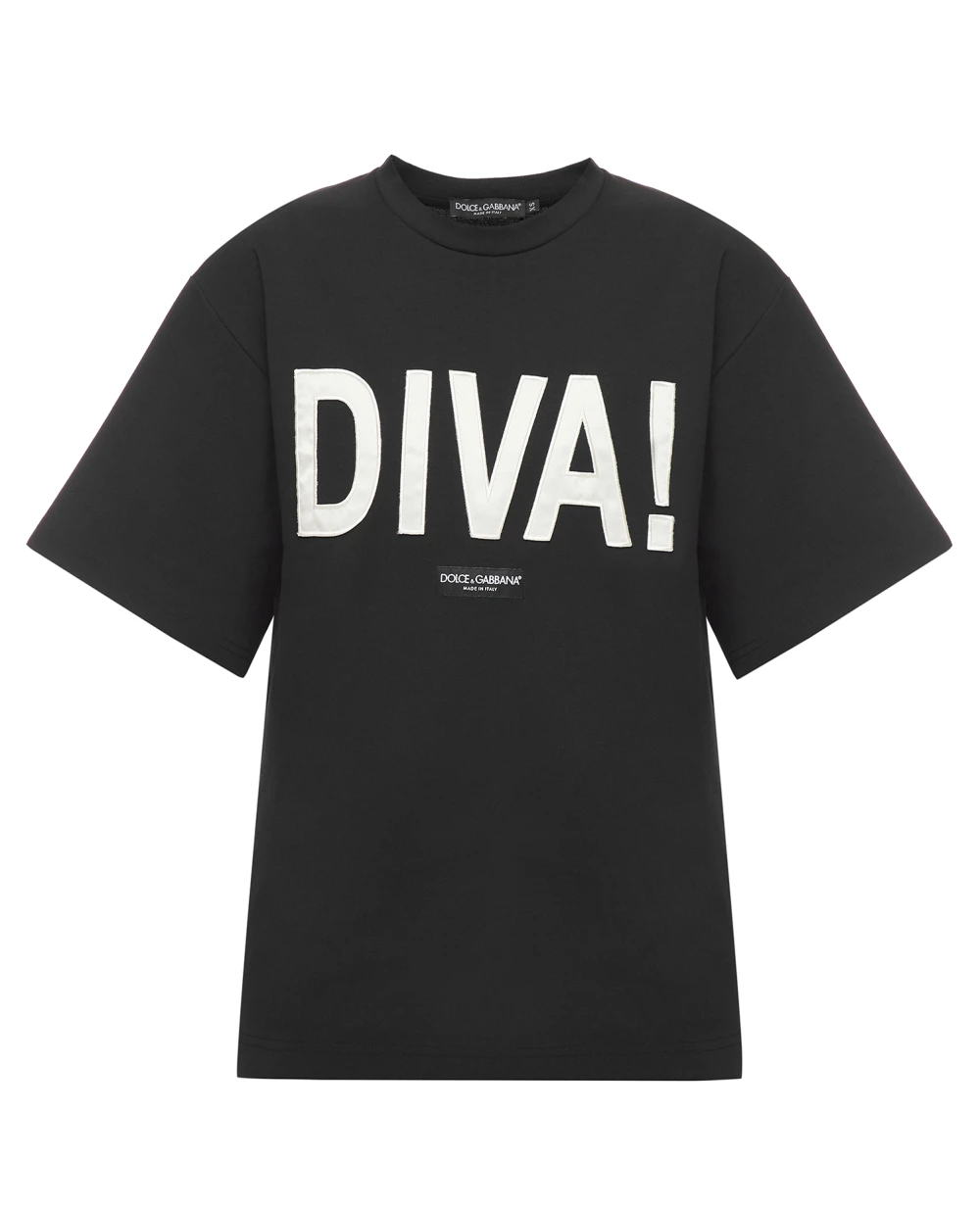 Футболка Dolce&Gabbana F8O50Z-FUGK4, черный цвет • Купить в интернет-магазине Kameron