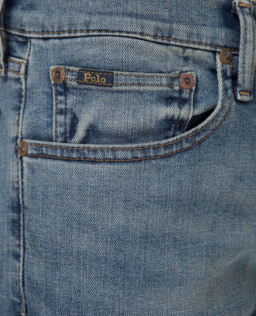 Джинсы Sullivan Polo Ralph Lauren 710613950026, голубой цвет • Купить в интернет-магазине Kameron