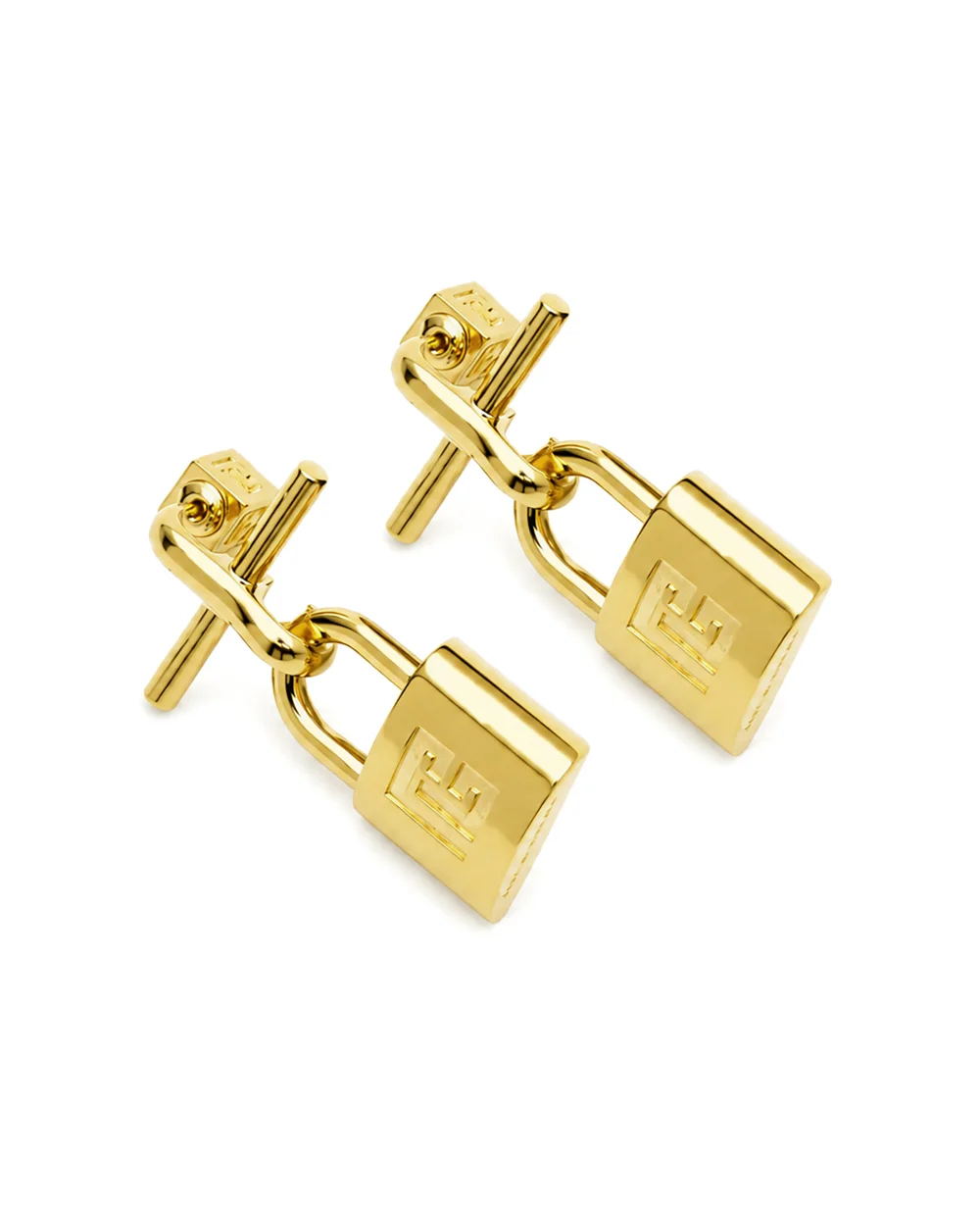 Серьги-подвески Brass Pulse Balmain FN0XK555MBRA, золотой цвет • Купить в интернет-магазине Kameron