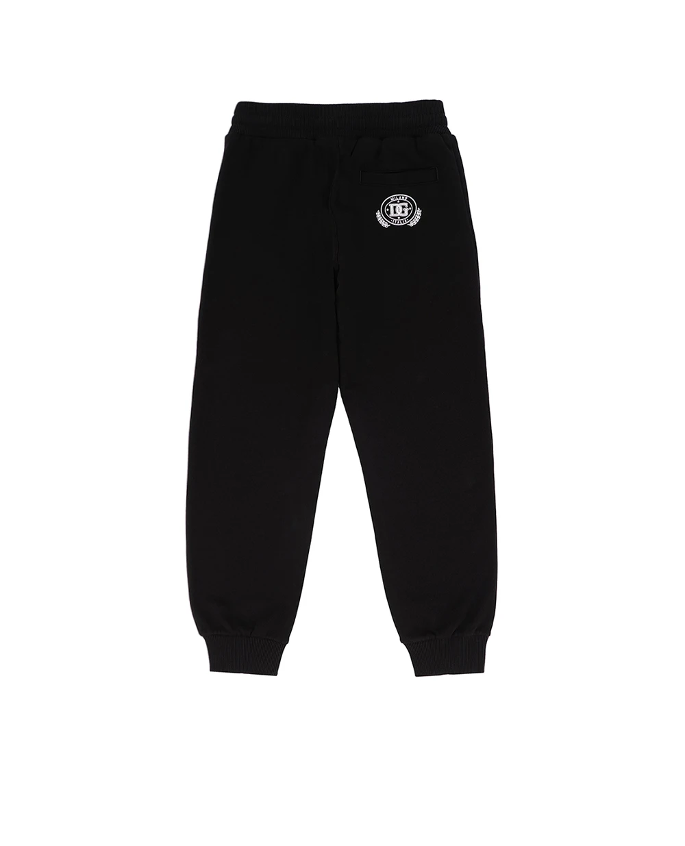 Детские спортивные брюки (костюм) Dolce&Gabbana Kids L4JPT0-G7N4O-S, черный цвет • Купить в интернет-магазине Kameron