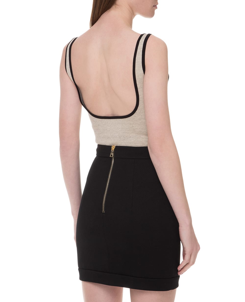 Боди Balmain RF10972K315, бежевый цвет • Купить в интернет-магазине Kameron