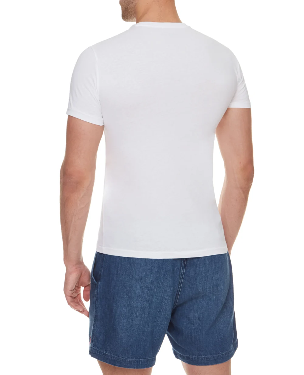 Футболка Polo Ralph Lauren 710839042001, белый цвет • Купить в интернет-магазине Kameron