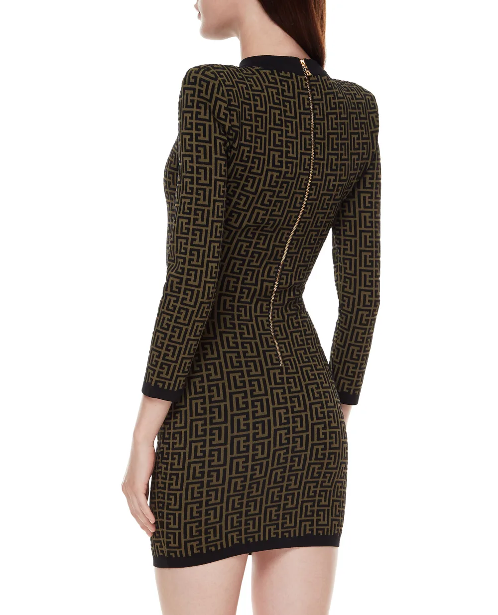 Платье Balmain WF0R8072K253, зеленый цвет • Купить в интернет-магазине Kameron