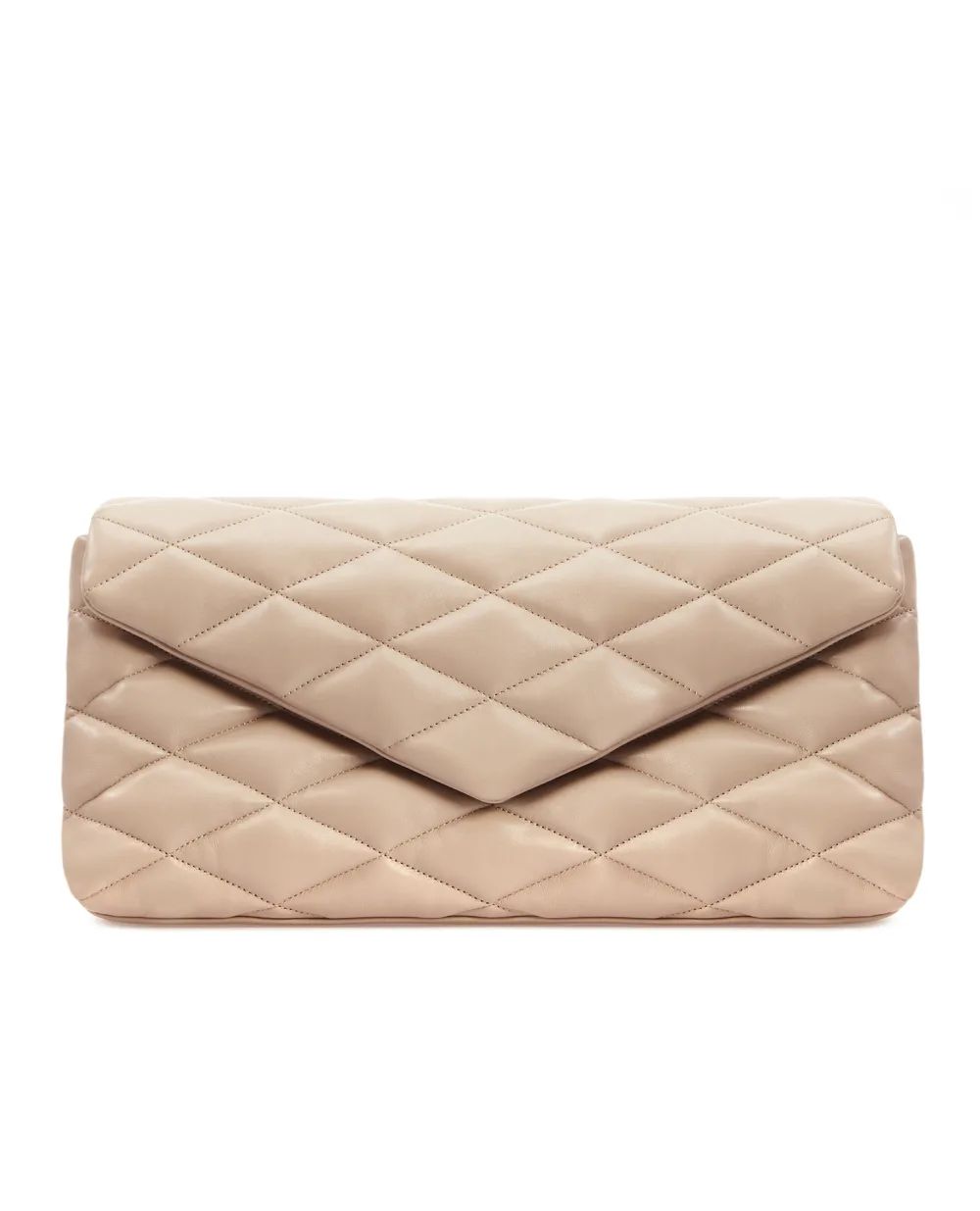 Кожаная сумка Sade Saint Laurent 655004-1EL01-, бежевый цвет • Купить в интернет-магазине Kameron