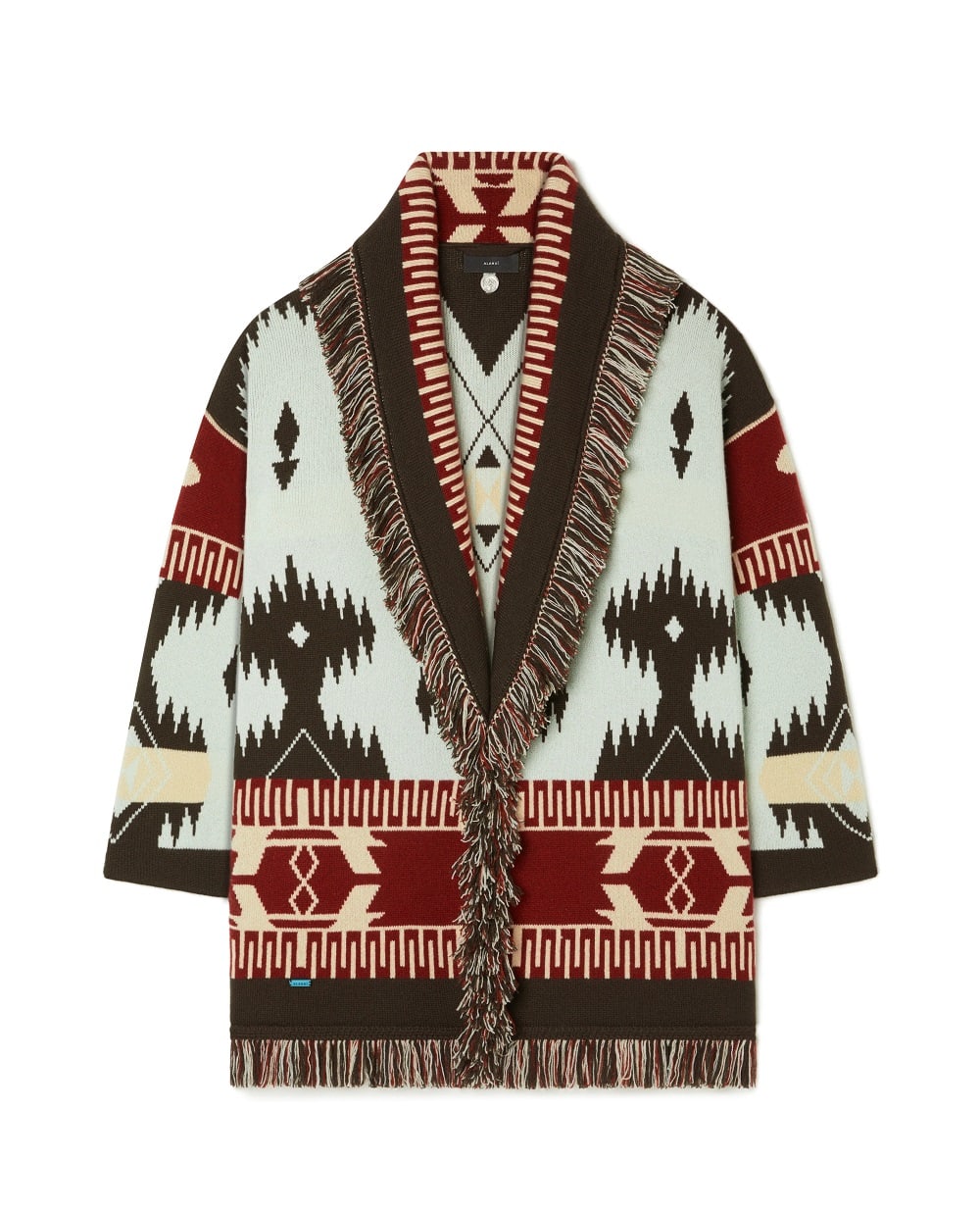 Кардиган из кашемира Alanui LWHB064R26KNI027416E, разноцветный цвет • Купить в интернет-магазине Kameron