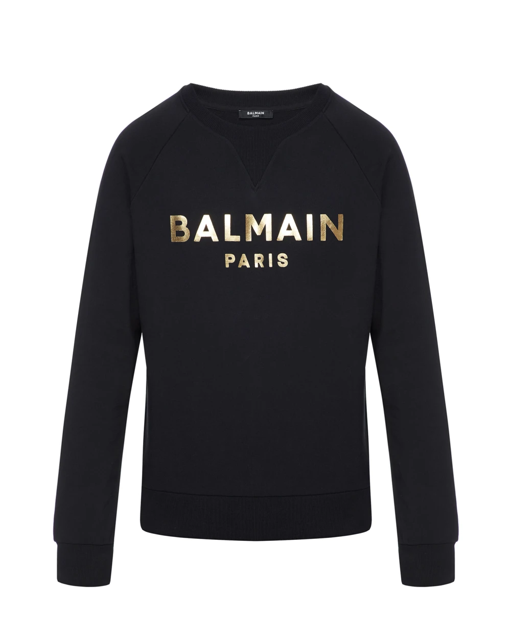 Свитшот Balmain AH1JQ005BB29, черный цвет • Купить в интернет-магазине Kameron