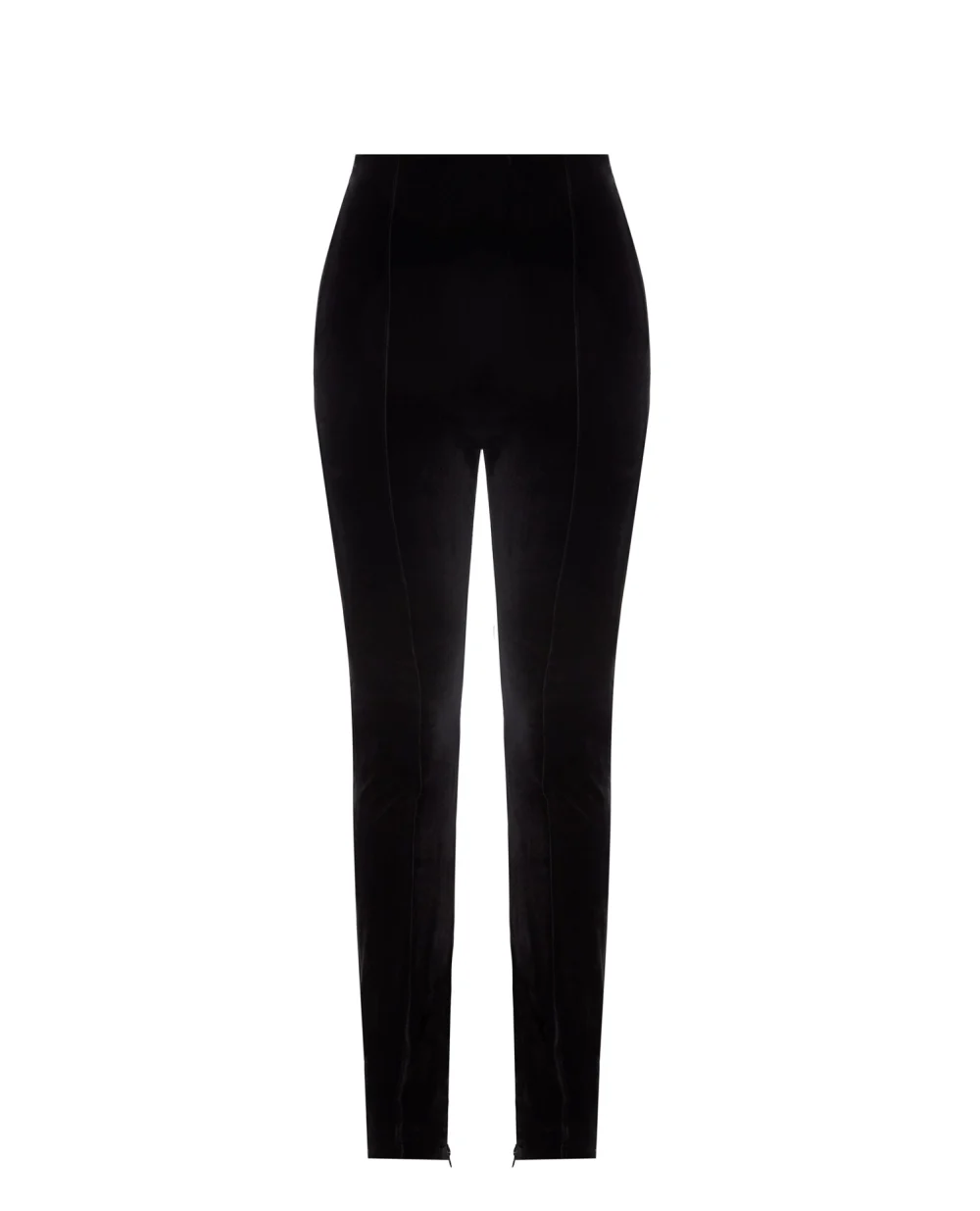 Велюровые леггинсы Polo Ralph Lauren 211846873001, черный цвет • Купить в интернет-магазине Kameron
