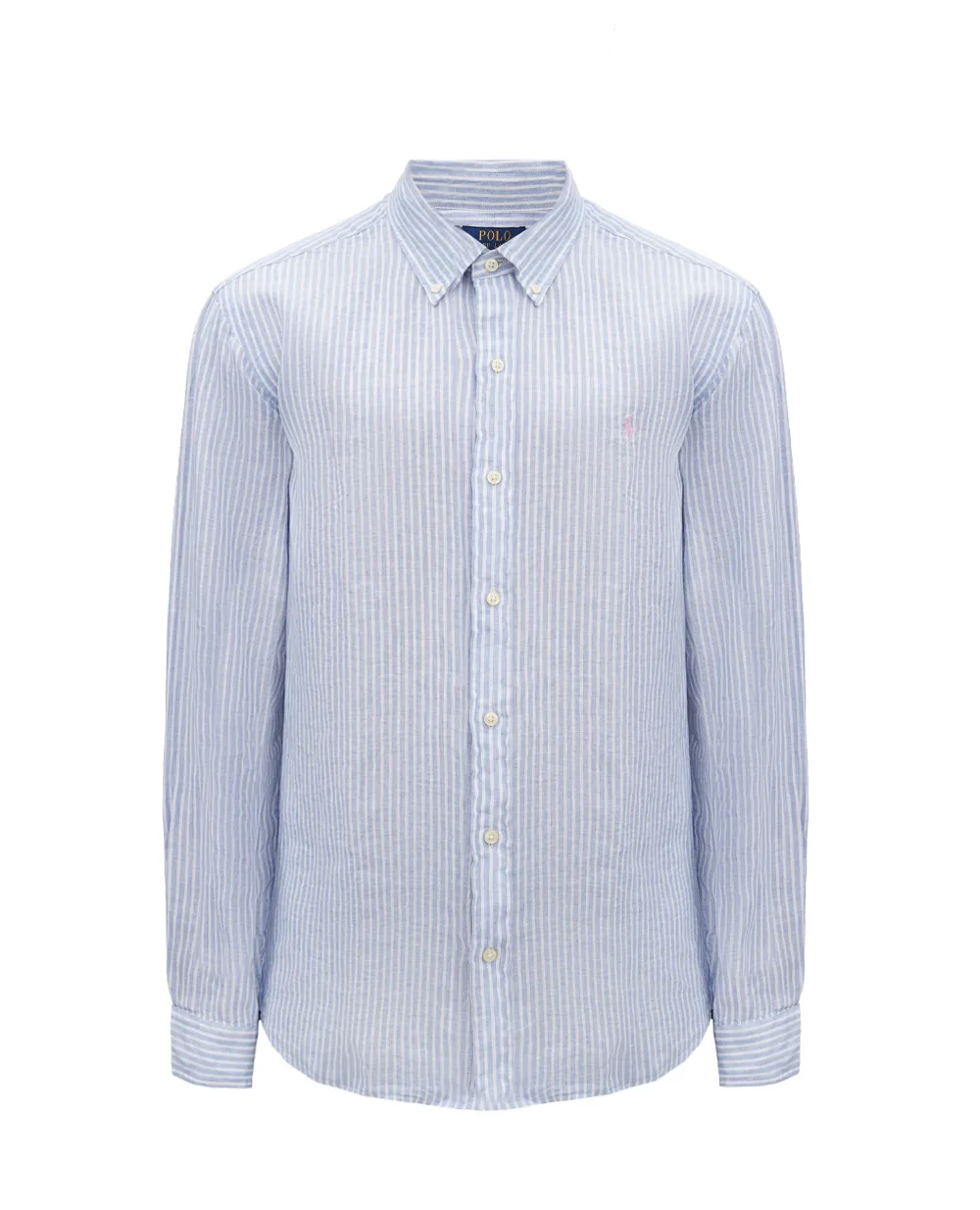 Льняная рубашка Polo Ralph Lauren 710740807001, белый цвет • Купить в интернет-магазине Kameron