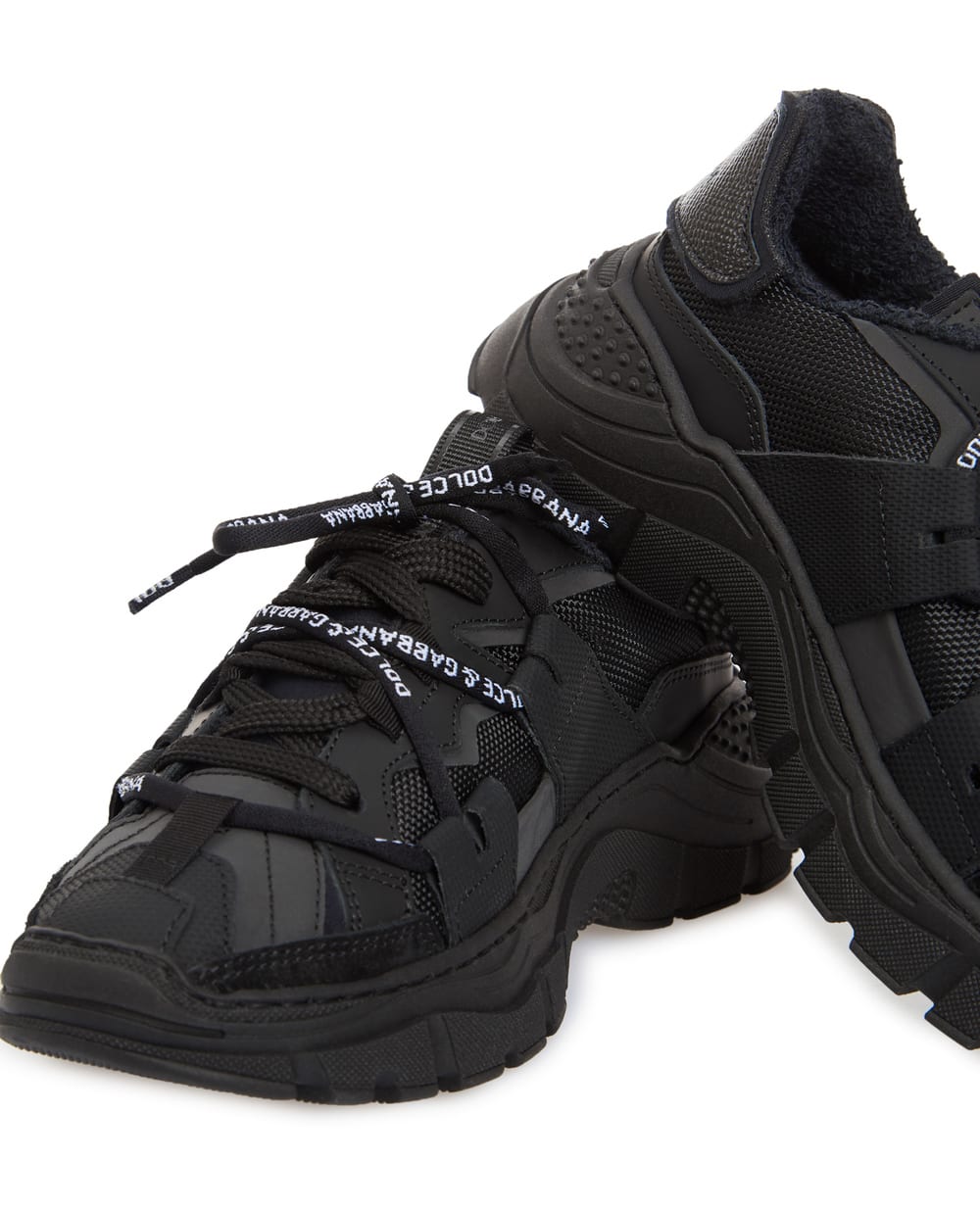 Кроссовки Dolce&Gabbana Kids DA5037-AQ669-L, черный цвет • Купить в интернет-магазине Kameron