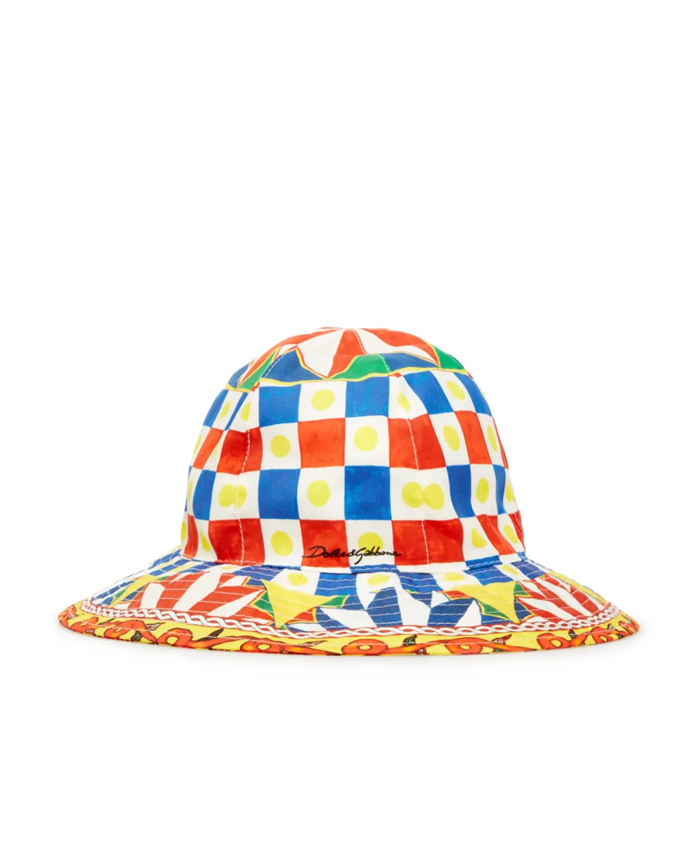 Панама Dolce&Gabbana Kids LB4H48-G7WLW-, разноцветный цвет • Купить в интернет-магазине Kameron