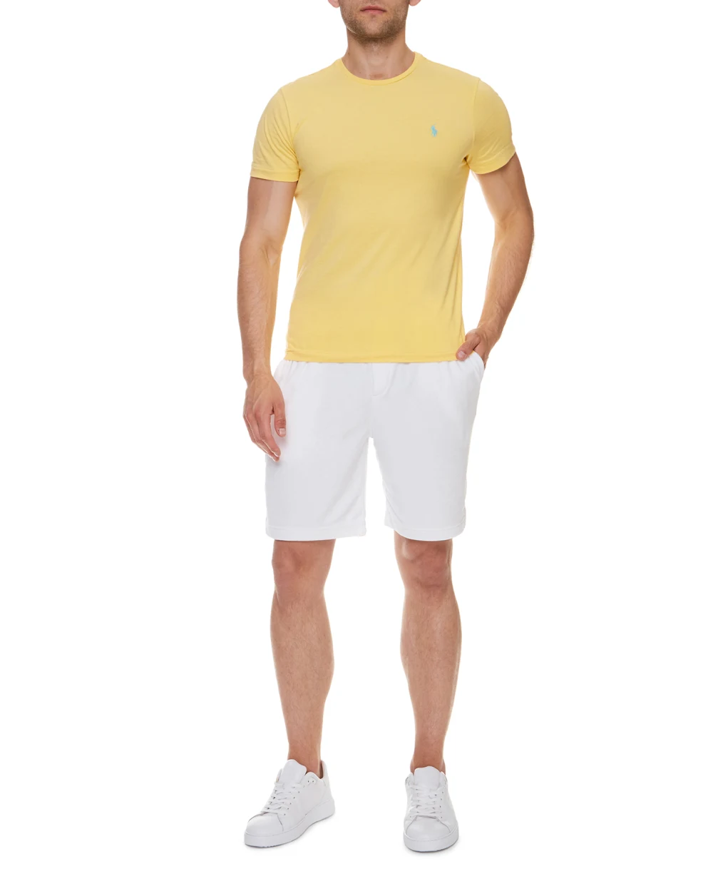 Шорты Polo Ralph Lauren 710835787002, белый цвет • Купить в интернет-магазине Kameron
