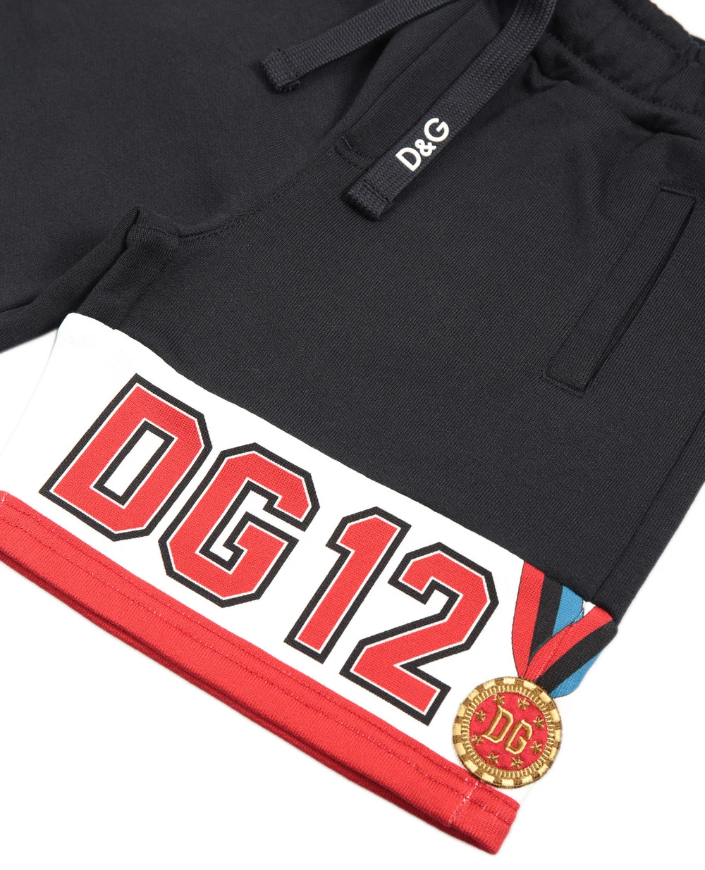 Шорты Dolce&Gabbana Kids L4JQH1-G7WWM-B, синий цвет • Купить в интернет-магазине Kameron