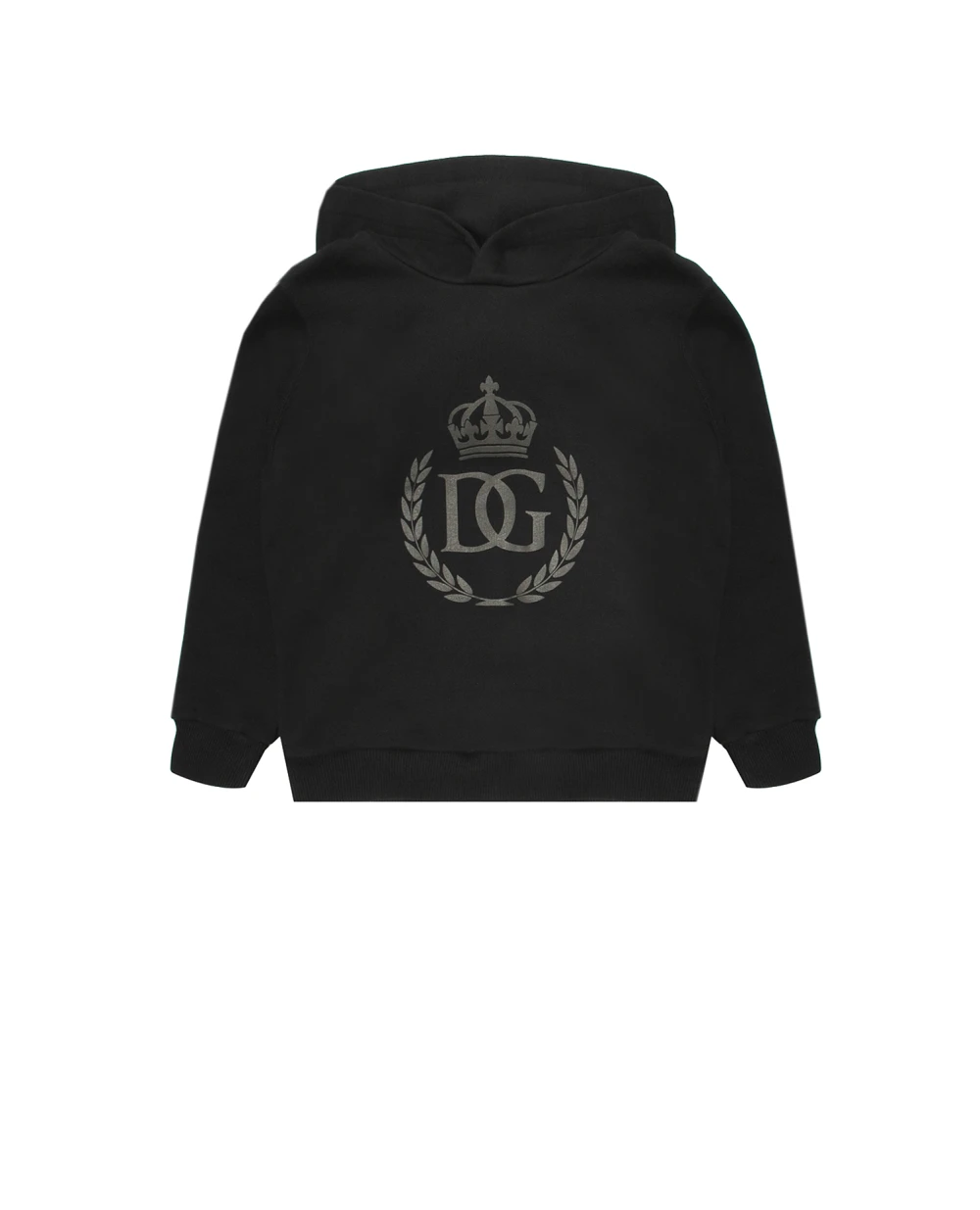 Худи Dolce&Gabbana Kids L4JW2U-G7YFI-B, черный цвет • Купить в интернет-магазине Kameron