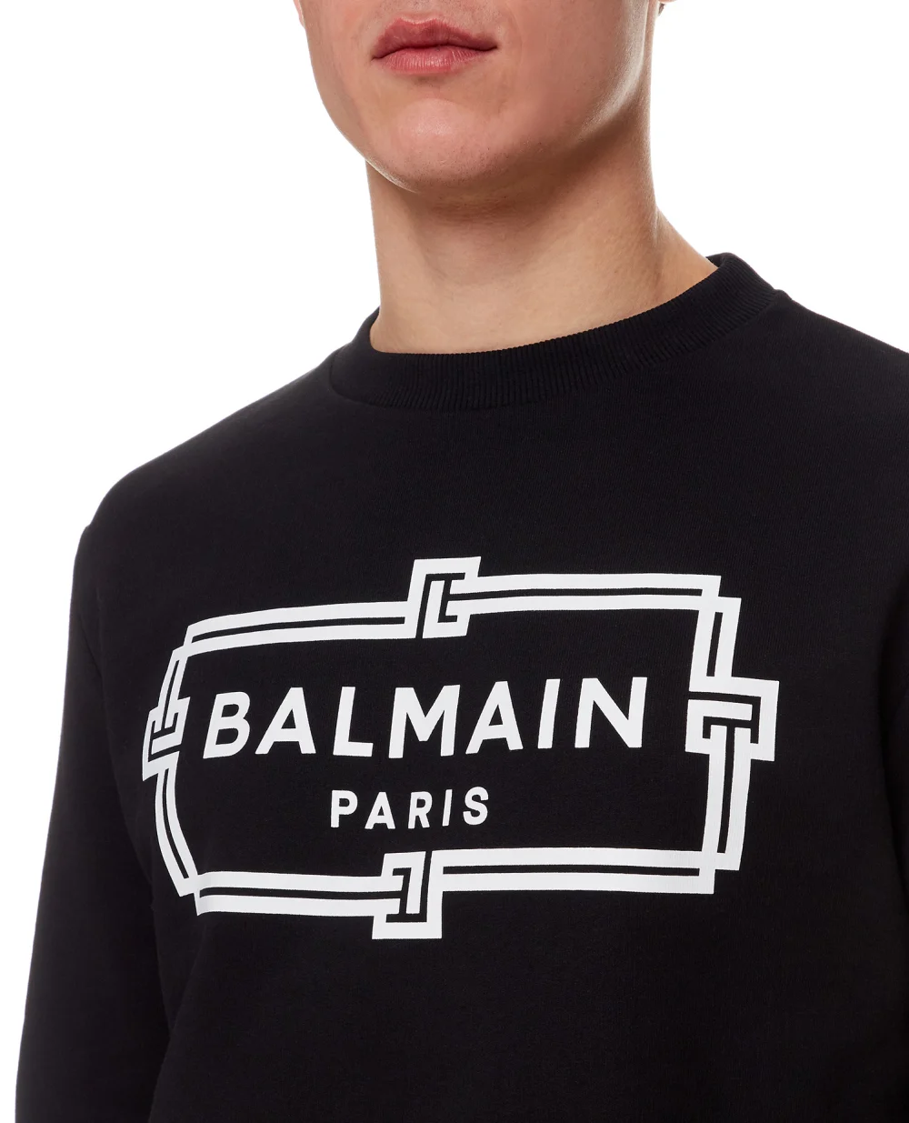 Свитшот Balmain VH0JQ040G066, черный цвет • Купить в интернет-магазине Kameron