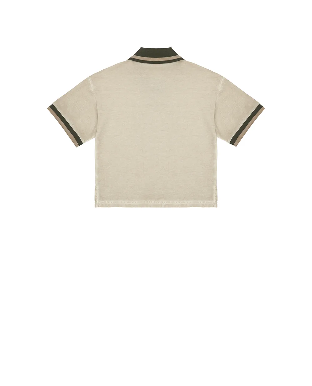 Детская поло-рубашка Dolce&Gabbana Kids L4JTJO-G7PRM-B, бежевый цвет • Купить в интернет-магазине Kameron