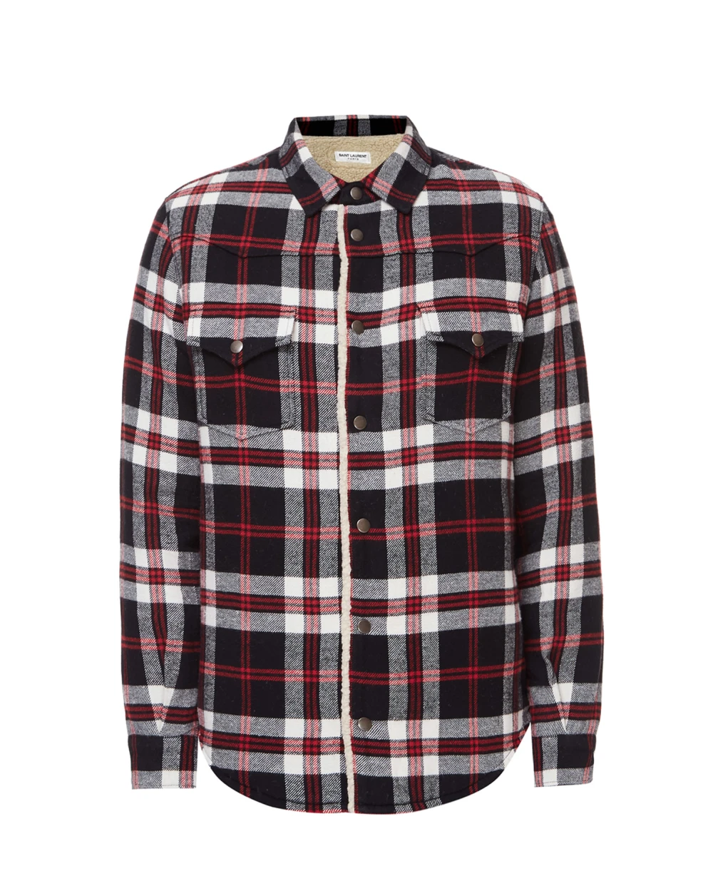 Куртка-рубашка Saint Laurent 668224-Y28VA, разноцветный цвет • Купить в интернет-магазине Kameron