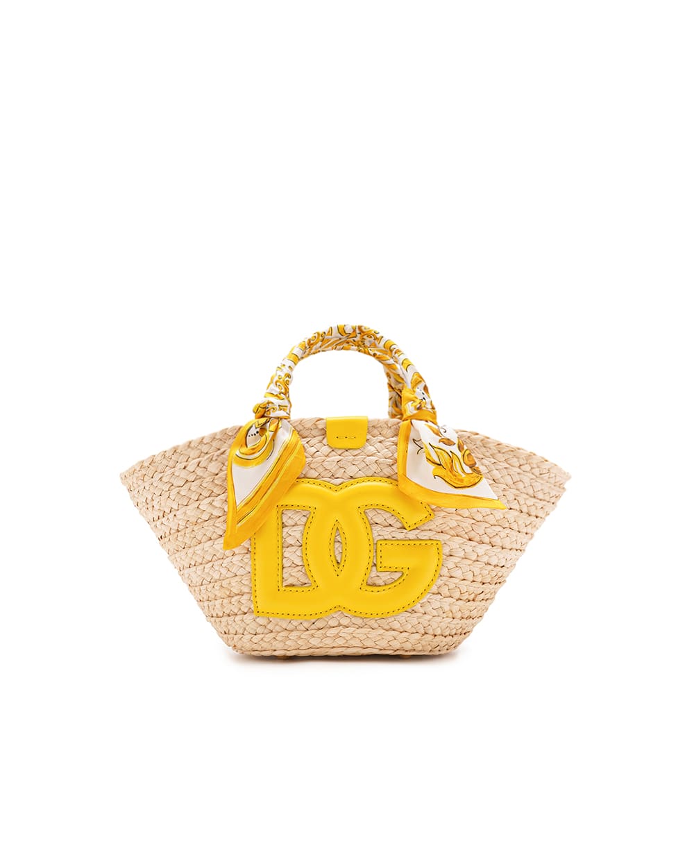 Сумка Kendra Shopper Small Dolce&Gabbana BB7695-AV860, желтый цвет • Купить в интернет-магазине Kameron