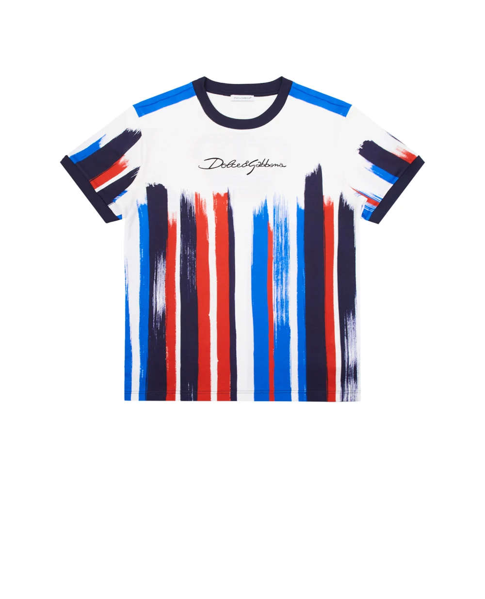Футболка Dolce&Gabbana Kids L4JT8A-G7WUD-B, разноцветный цвет • Купить в интернет-магазине Kameron