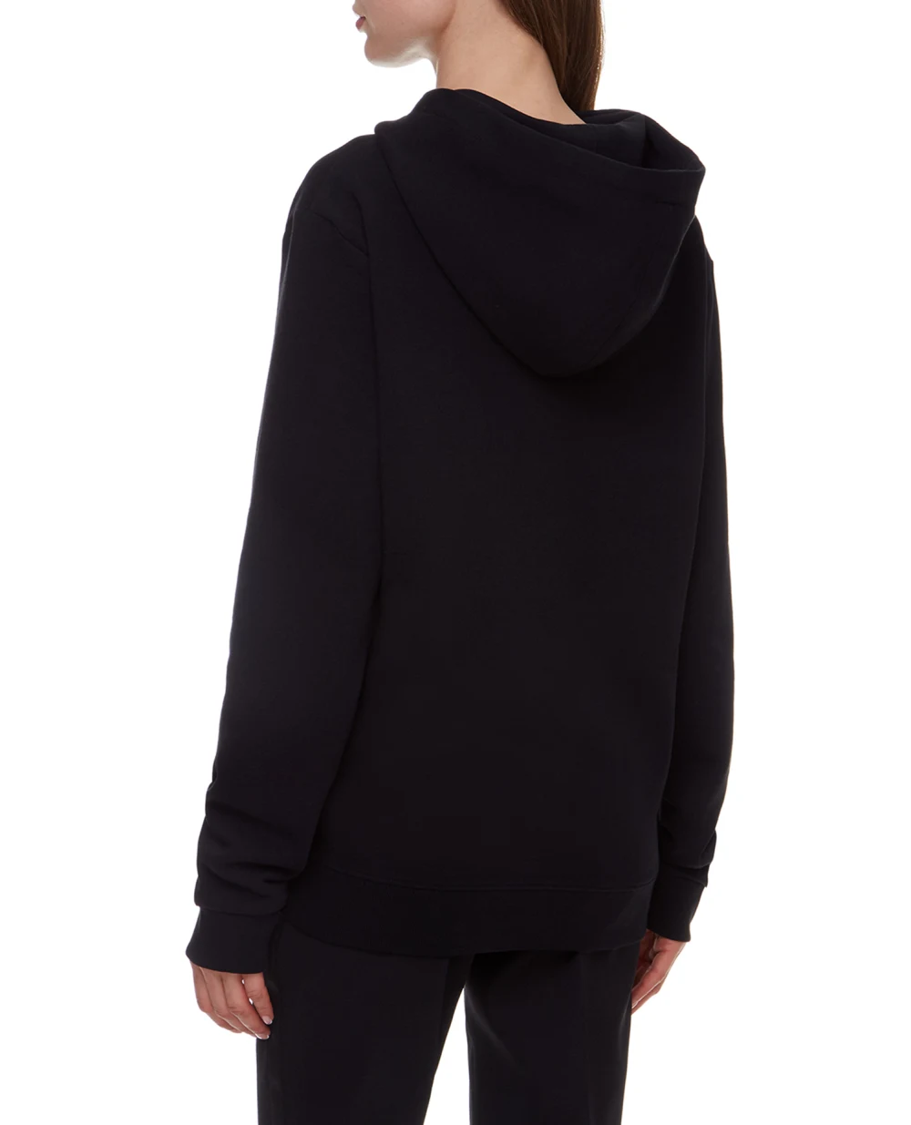Худи Saint Laurent 464343-YB2EZ-, черный цвет • Купить в интернет-магазине Kameron