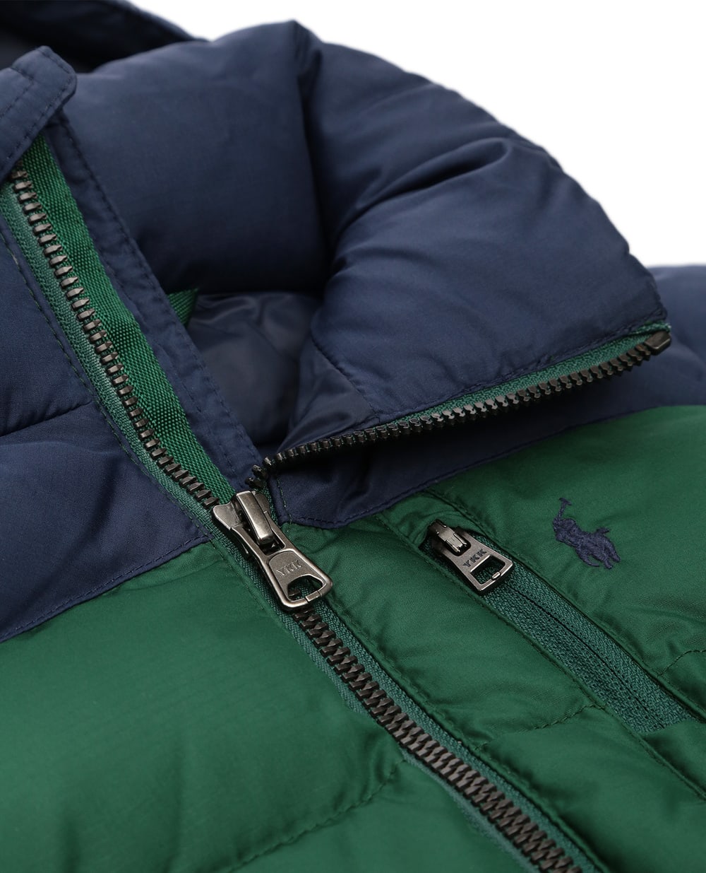 Пуховик Polo Ralph Lauren Kids 322746858002, зеленый цвет • Купить в интернет-магазине Kameron