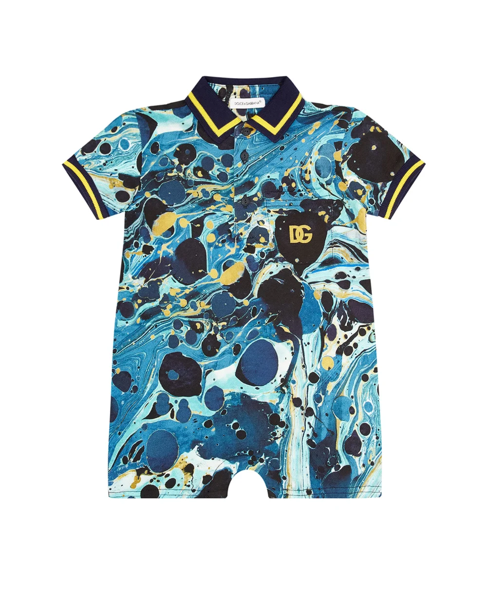 Ромпер Dolce&Gabbana Kids L1JO3G-G7BVN, разноцветный цвет • Купить в интернет-магазине Kameron