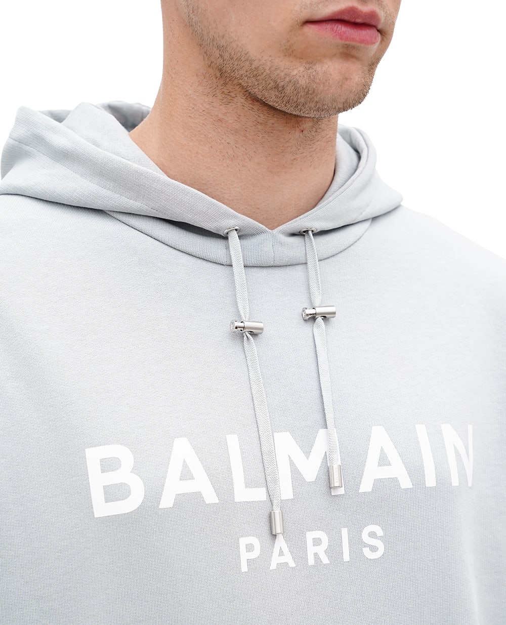 Худи (костюм) Balmain DH1JR002BB65, серый цвет • Купить в интернет-магазине Kameron