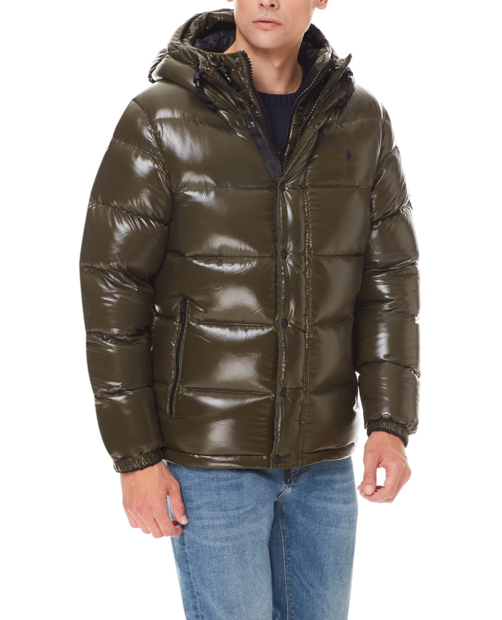Пуховик Polo Ralph Lauren 710811909001, зеленый цвет • Купить в интернет-магазине Kameron