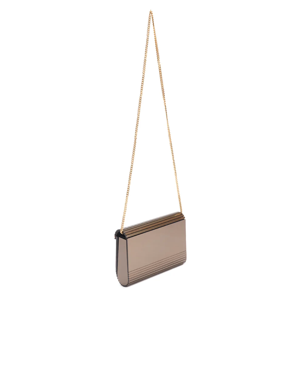 Сумка Vicky Mini Saint Laurent 716543-JA70J, бронзовый цвет • Купить в интернет-магазине Kameron