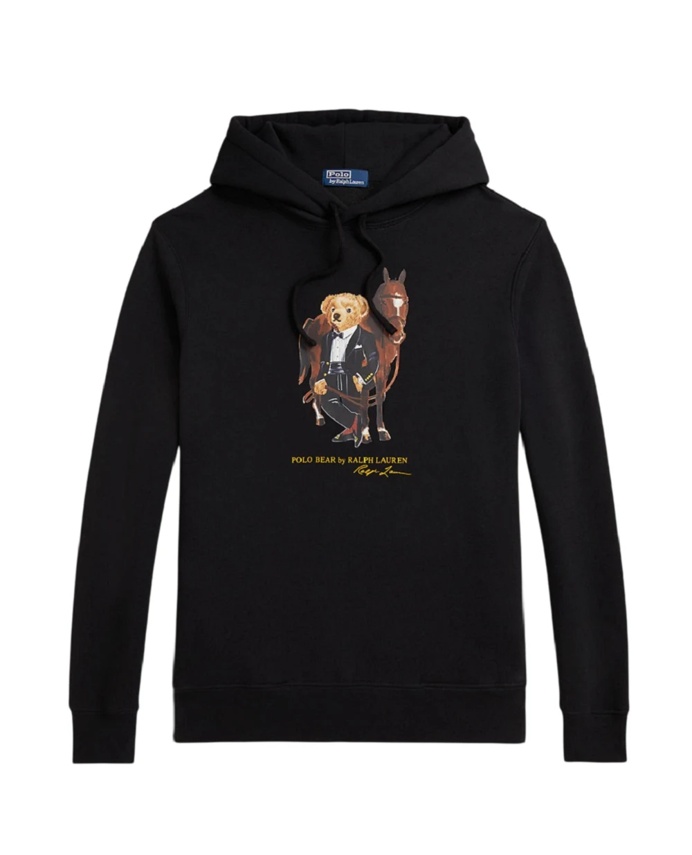 Худі Polo Bear із флісу Polo Ralph Lauren 710P08096001, чорний колір • Купити в інтернет-магазині Kameron