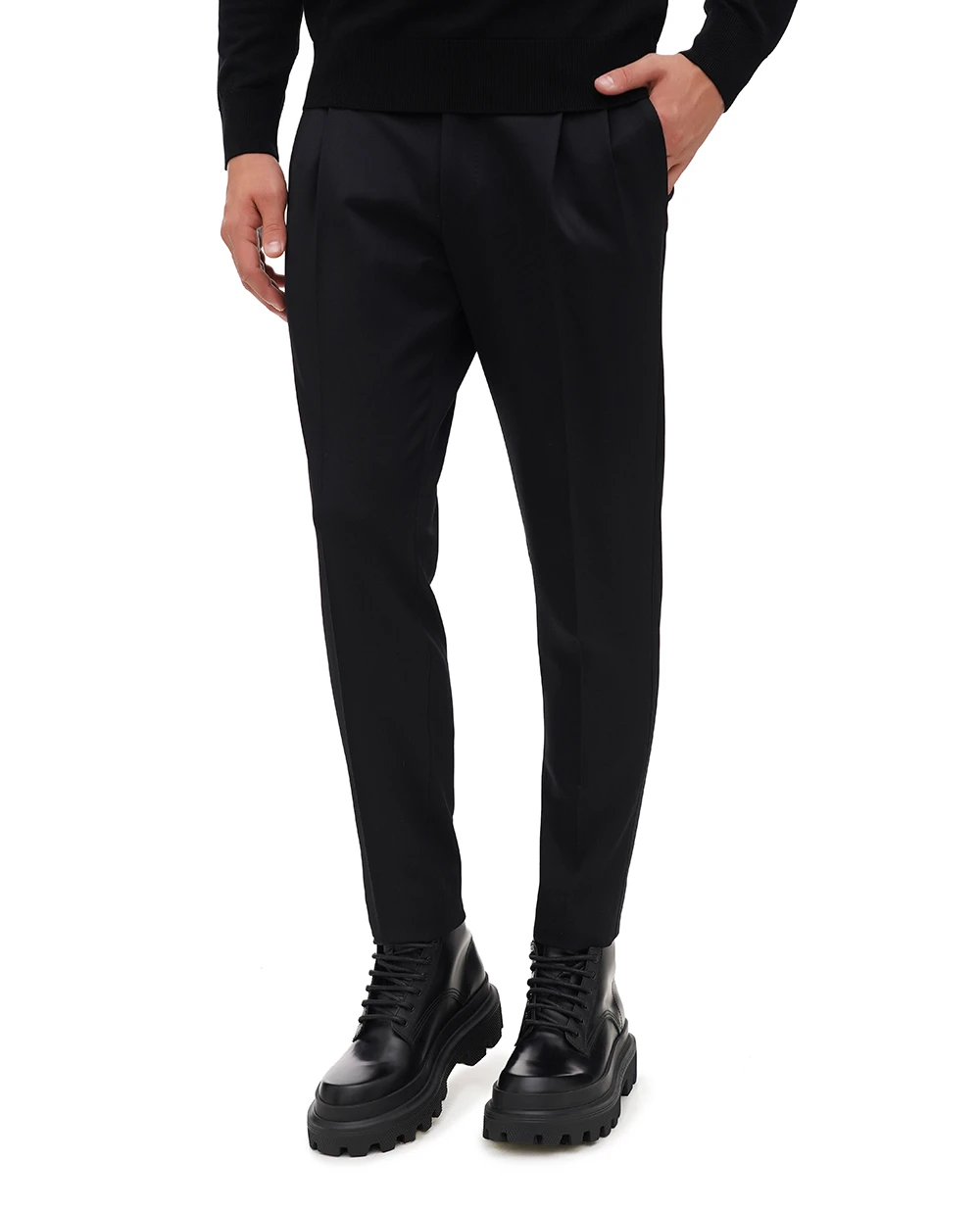 Брюки Dolce&Gabbana GP0F2T-FU21E, черный цвет • Купить в интернет-магазине Kameron