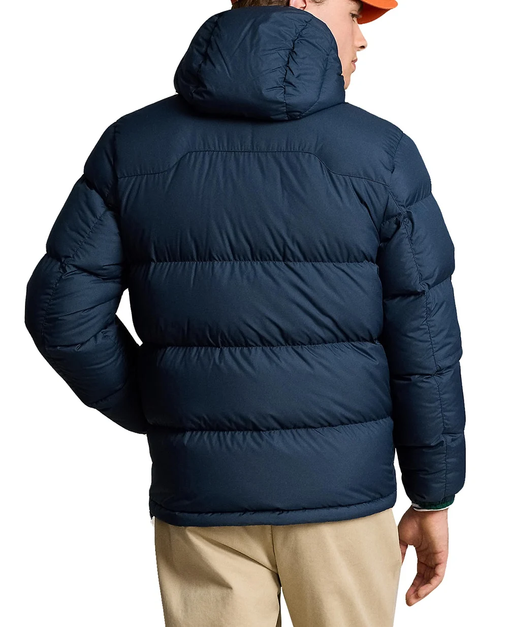 Куртка пуховик з капюшоном Gorham Down Polo Ralph Lauren 710968278003, синій колір • Купити в інтернет-магазині Kameron