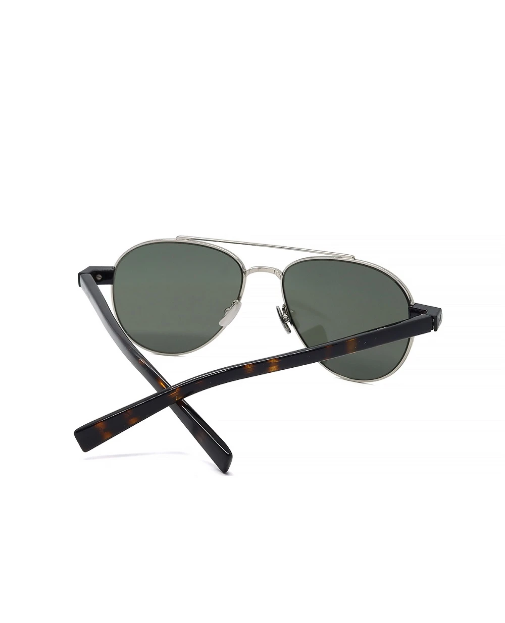 Солнцезащитные очки Saint Laurent SL 843-002, серебряный цвет • Купить в интернет-магазине Kameron