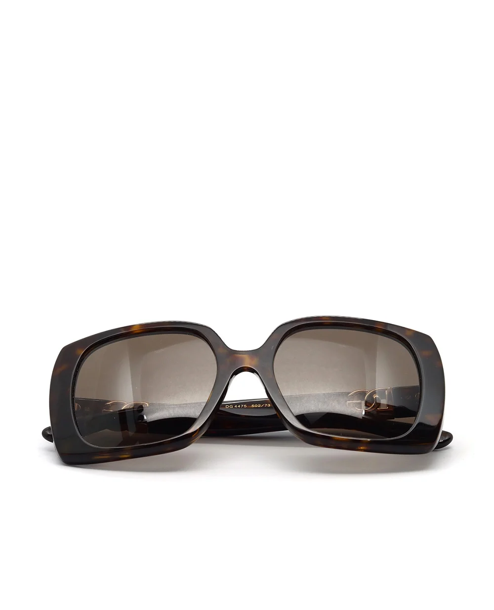 Солнцезащитные очки DG Dolce&Gabbana 4475502-7356, коричневый цвет • Купить в интернет-магазине Kameron