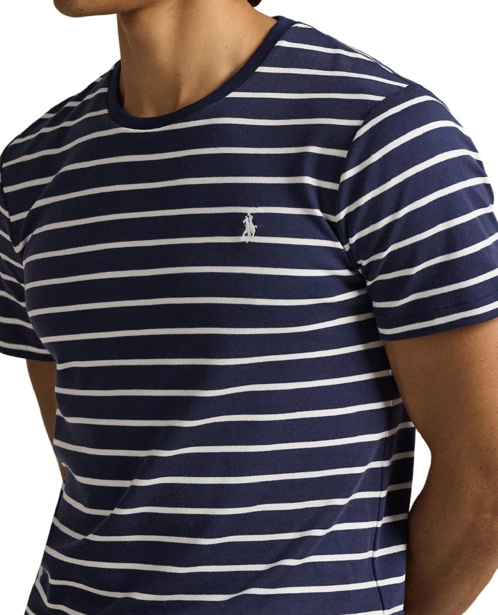 Футболка Polo Ralph Lauren 710P07313001, синий цвет • Купить в интернет-магазине Kameron