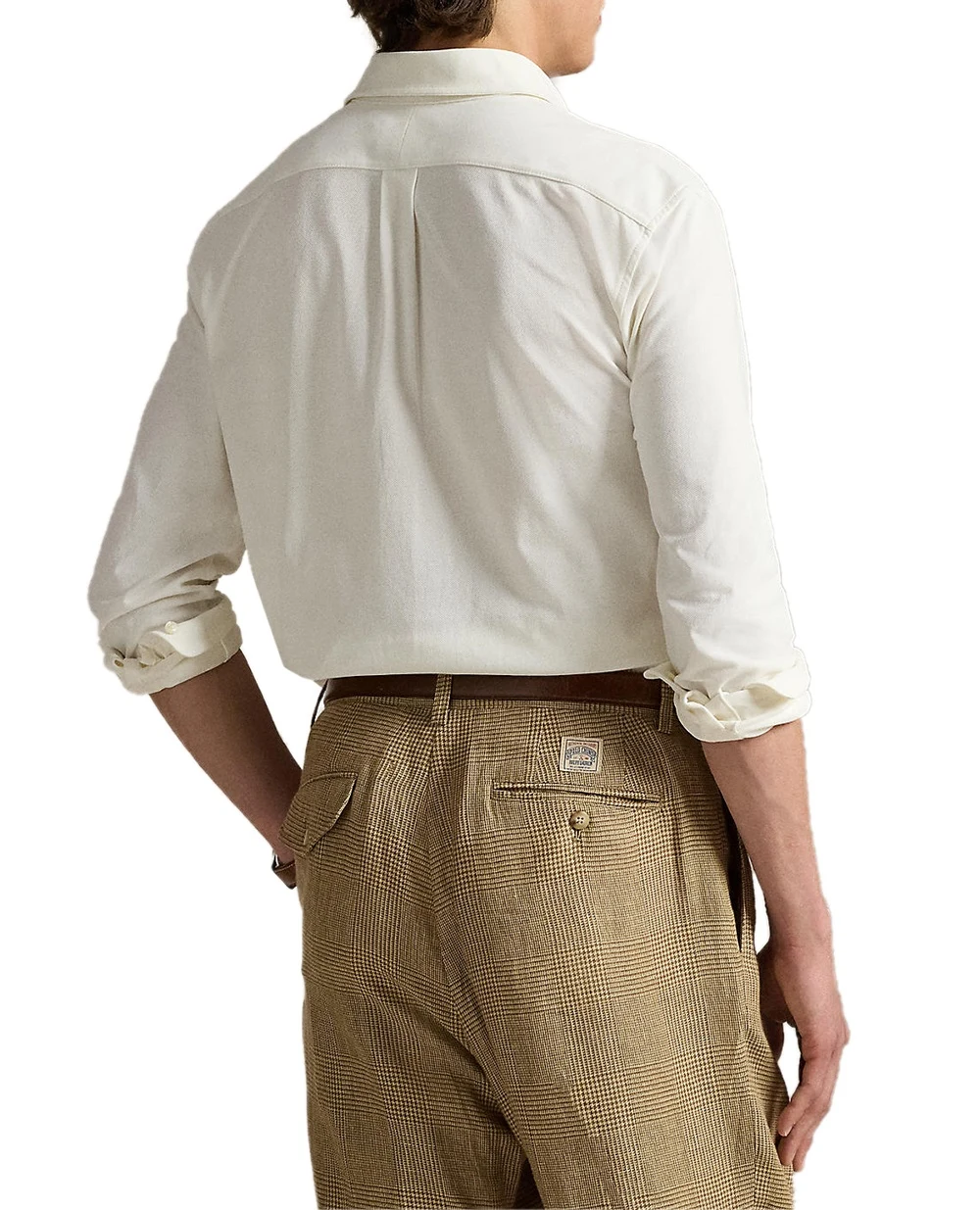 Рубашка Polo Ralph Lauren 710654408146, кремовый цвет • Купить в интернет-магазине Kameron