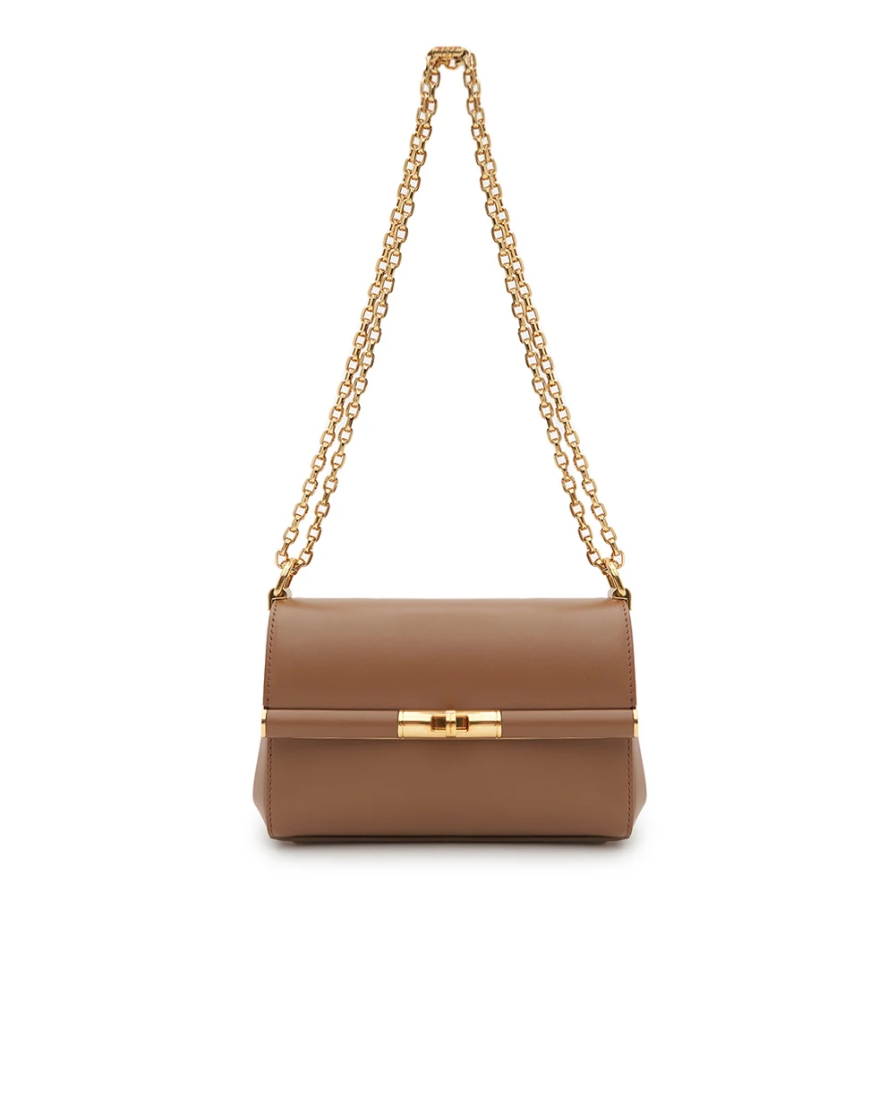 Сумка кросс-боди Marlene из кожи Dolce&Gabbana BB7766-A3G19, коричневый цвет • Купить в интернет-магазине Kameron