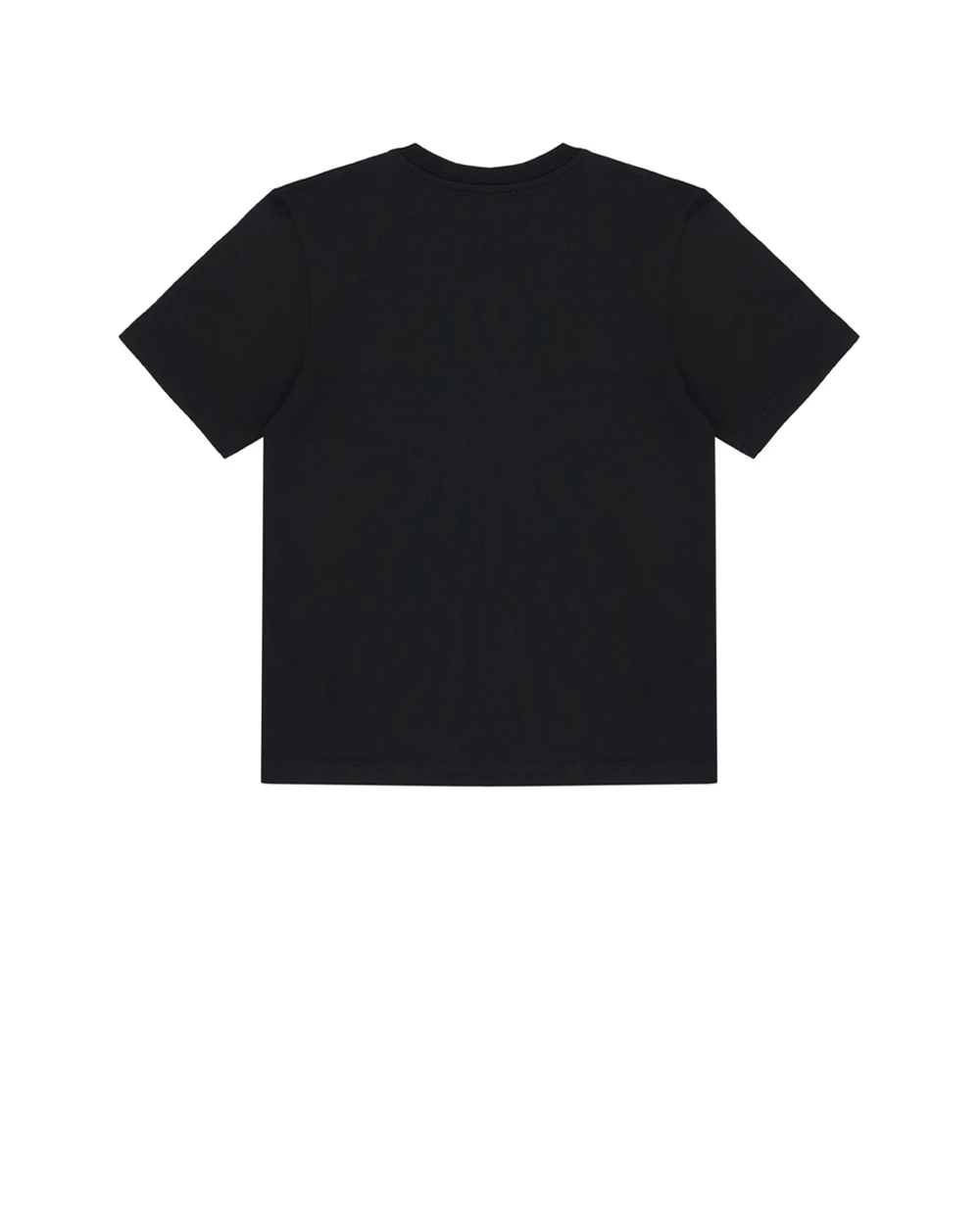 Детская футболка с аппликацией Dolce&Gabbana Kids L4JTHU-G7P1P-S, черный цвет • Купить в интернет-магазине Kameron