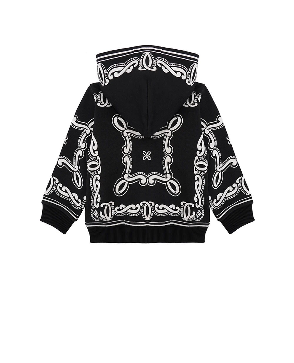 Детское худи (костюм) Dolce&Gabbana Kids L1JWIT-II7FQ, черный цвет • Купить в интернет-магазине Kameron