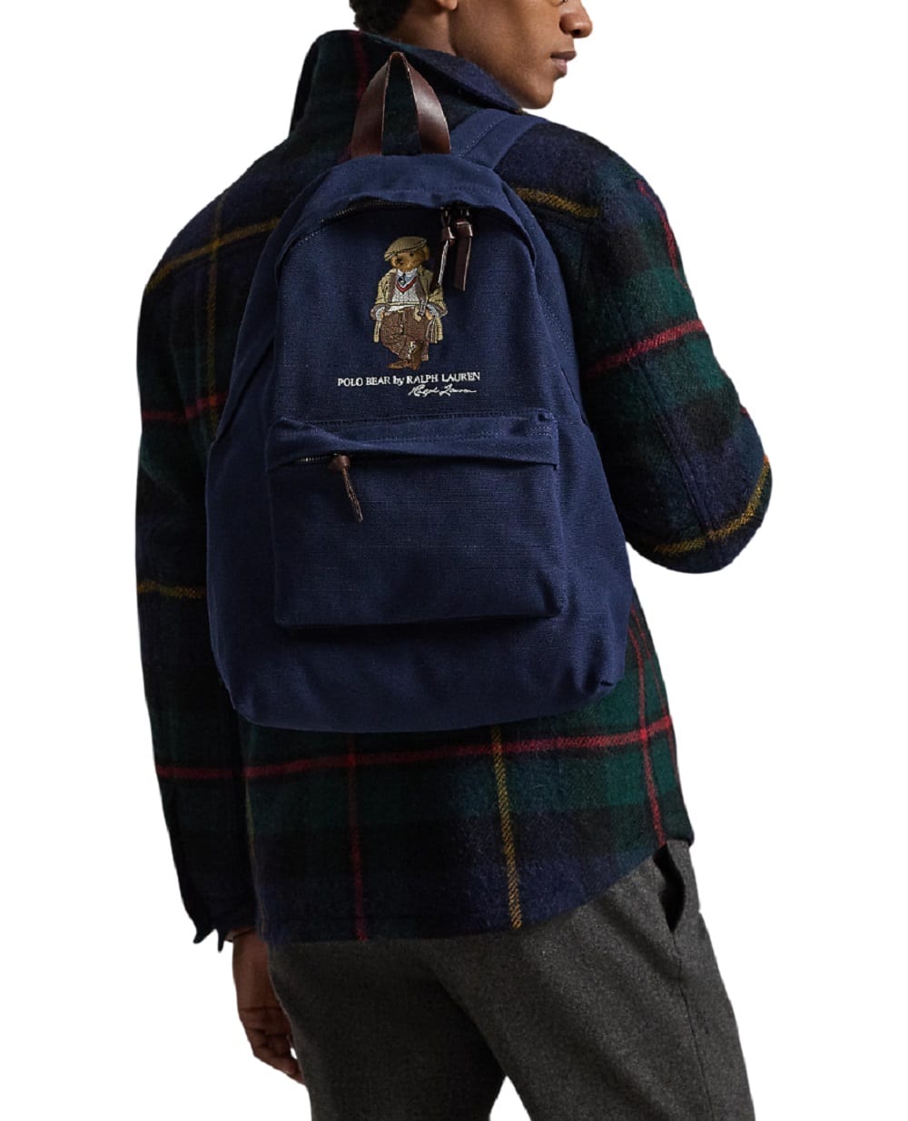 Рюкзак Polo Bear Canvas Polo Ralph Lauren 405974590001, синий цвет • Купить в интернет-магазине Kameron