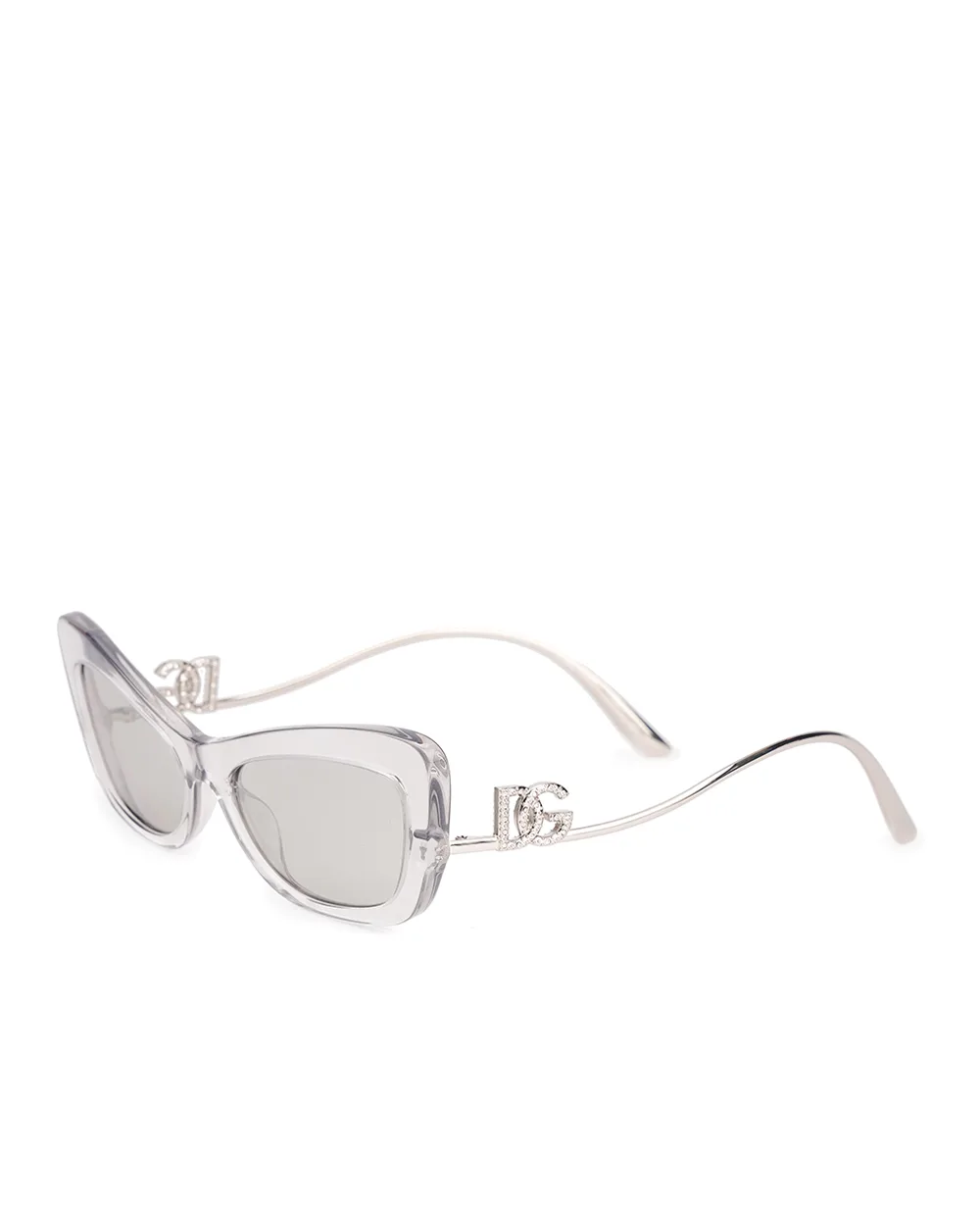 Солнцезащитные очки Dolce&Gabbana 4467В329-16G55, серебряный цвет • Купить в интернет-магазине Kameron