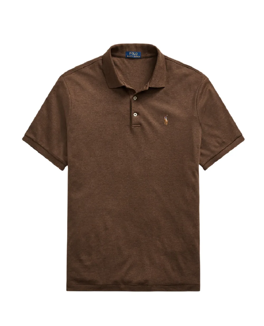 Поло Polo Ralph Lauren 710704319094, коричневый цвет • Купить в интернет-магазине Kameron